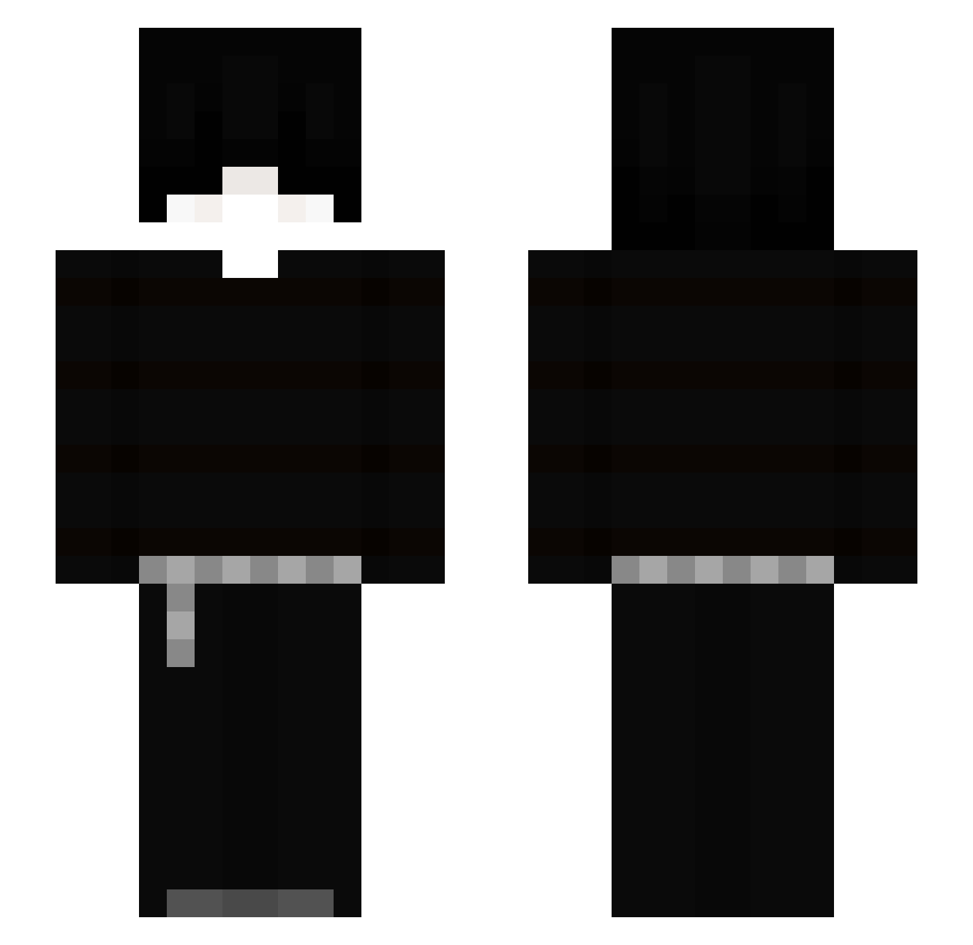 _NyrexTV_ Minecraft skin, front and back view
