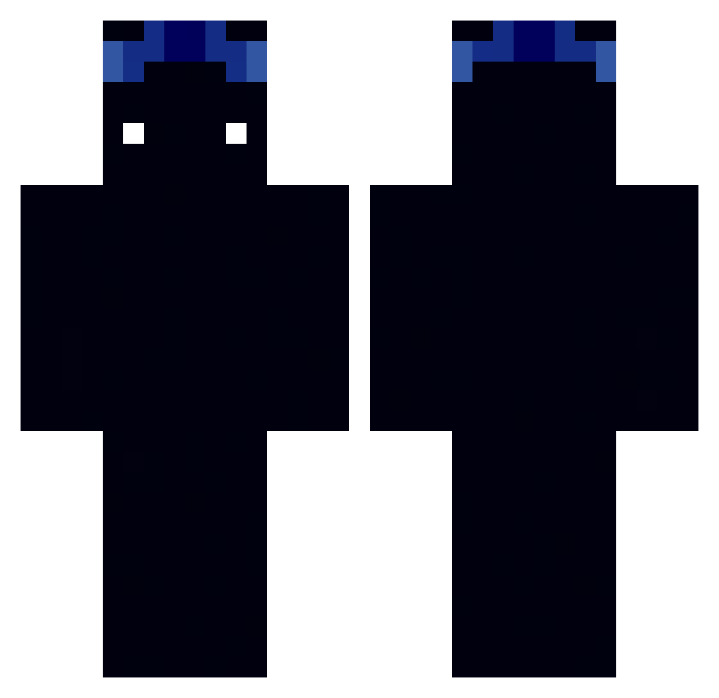 kiano073 Minecraft skin, front and back view