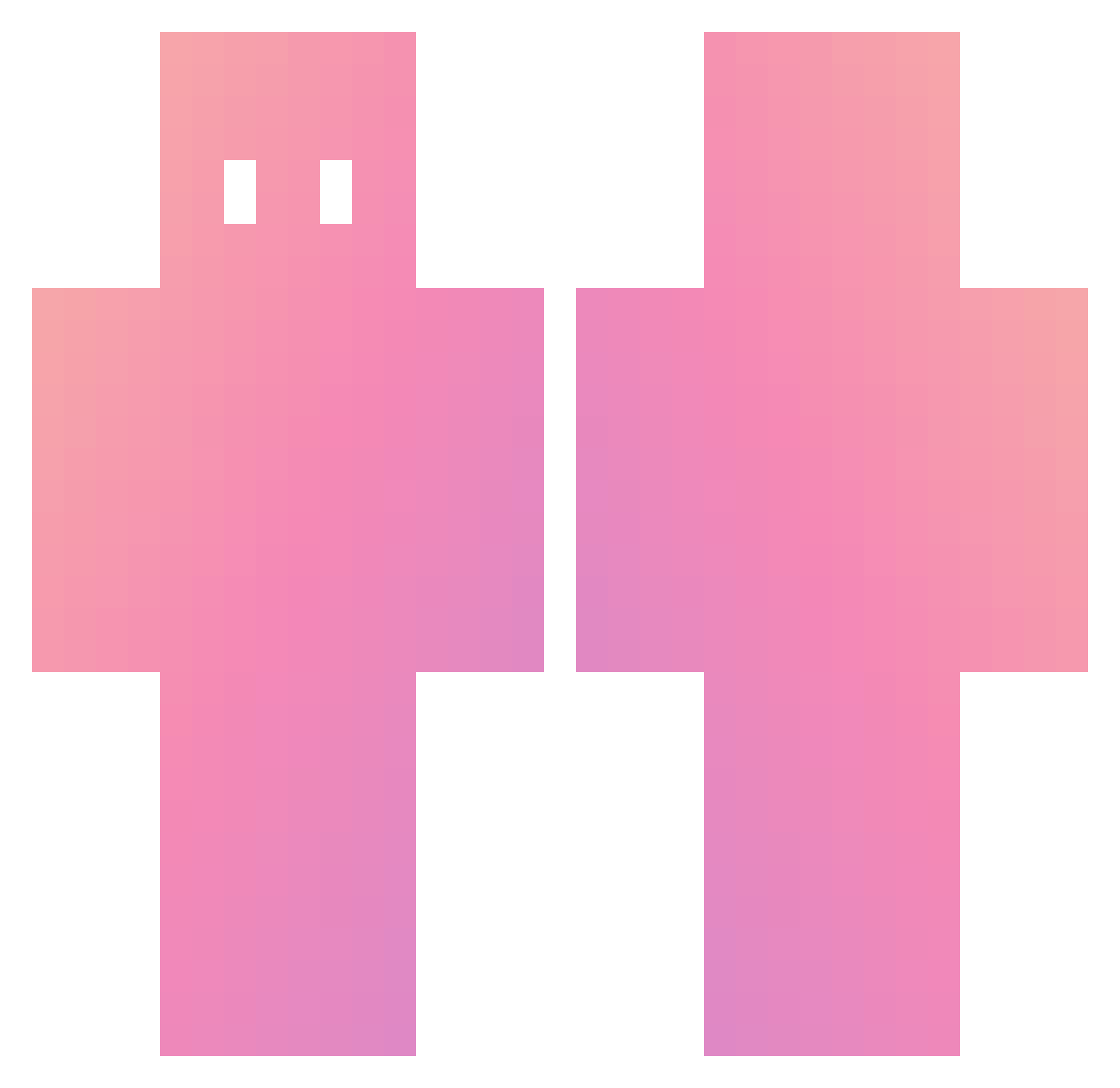 jangs1hoon Minecraft skin, front and back view
