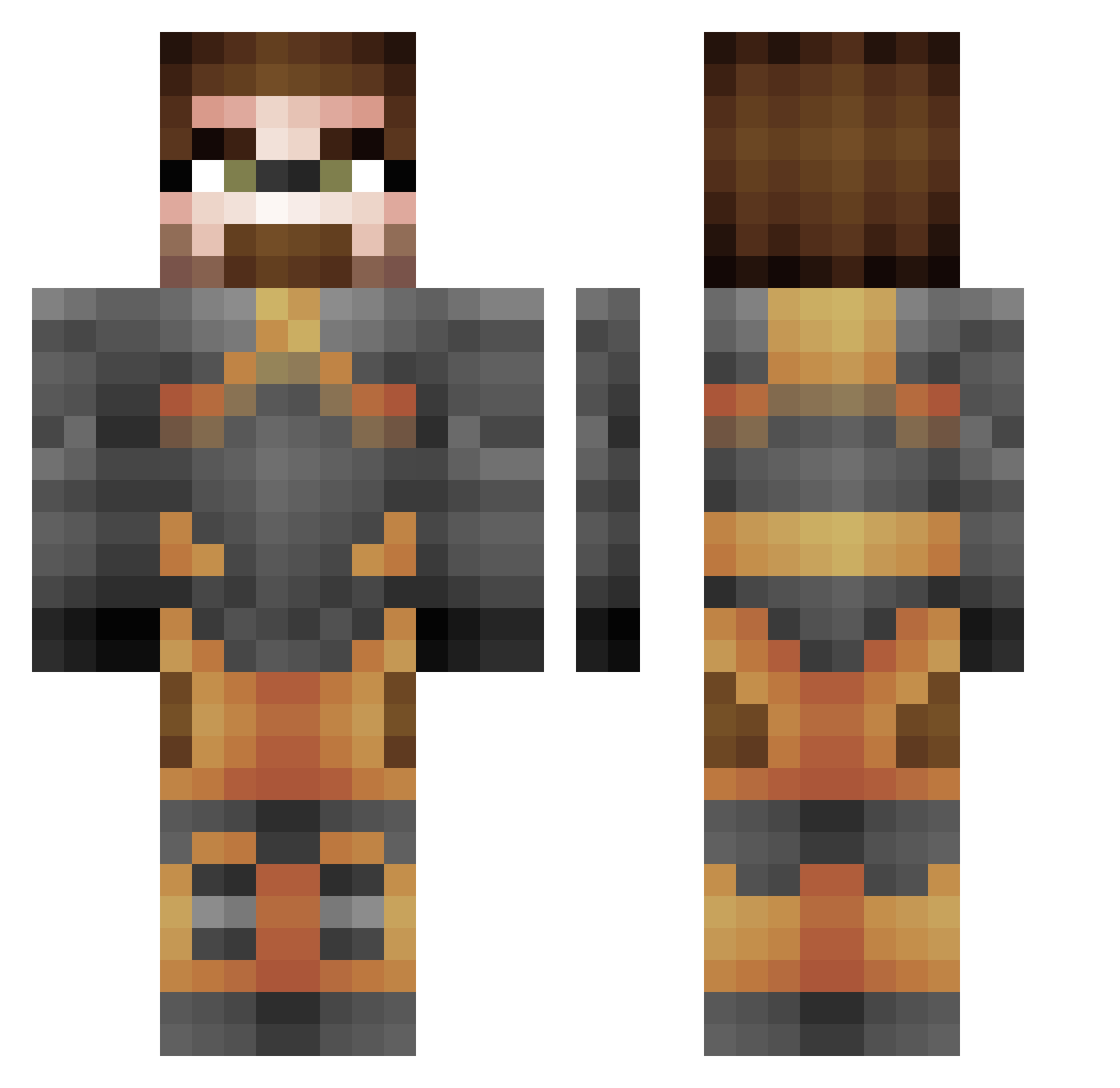 FlagFlyer1776 Minecraft skin, front and back view
