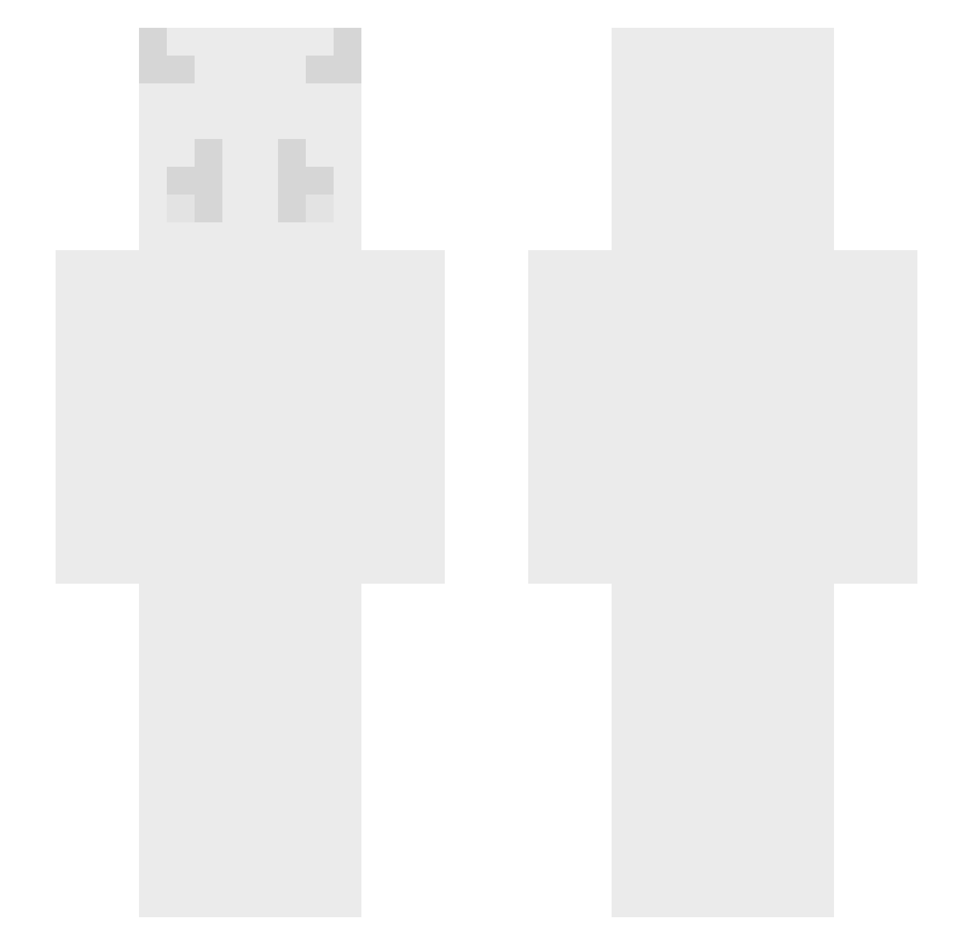 0ptimism Minecraft skin, front and back view