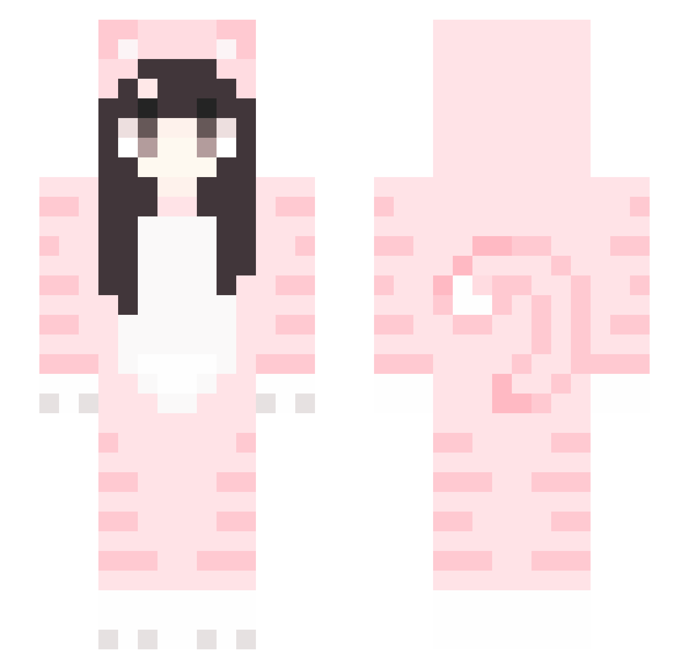 fourwheels5 Minecraft skin, front and back view