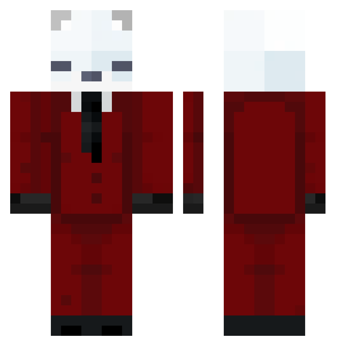 TaolaHungPhu Minecraft skin, front and back view