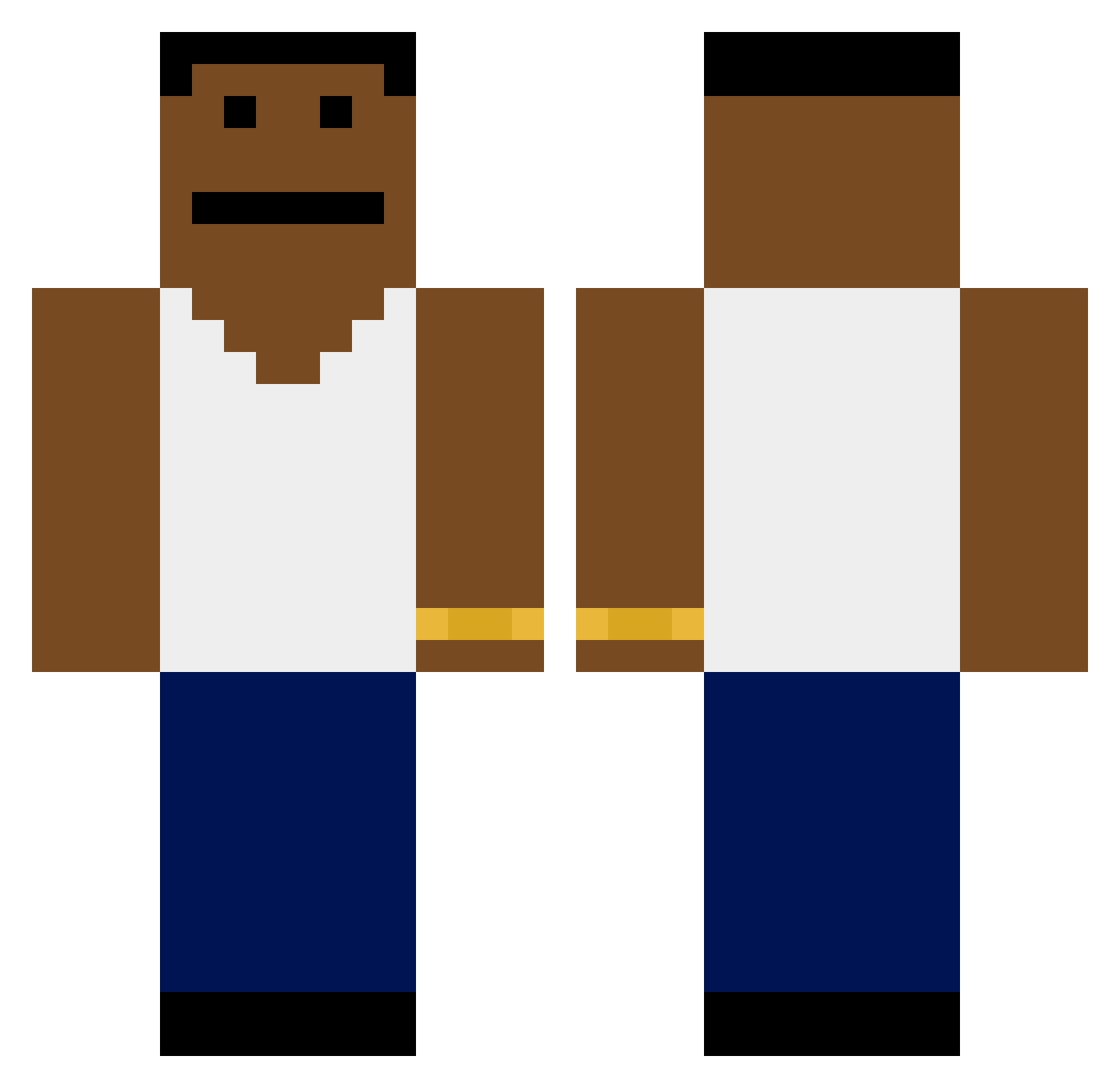 Spicy_Hummus Minecraft skin, front and back view