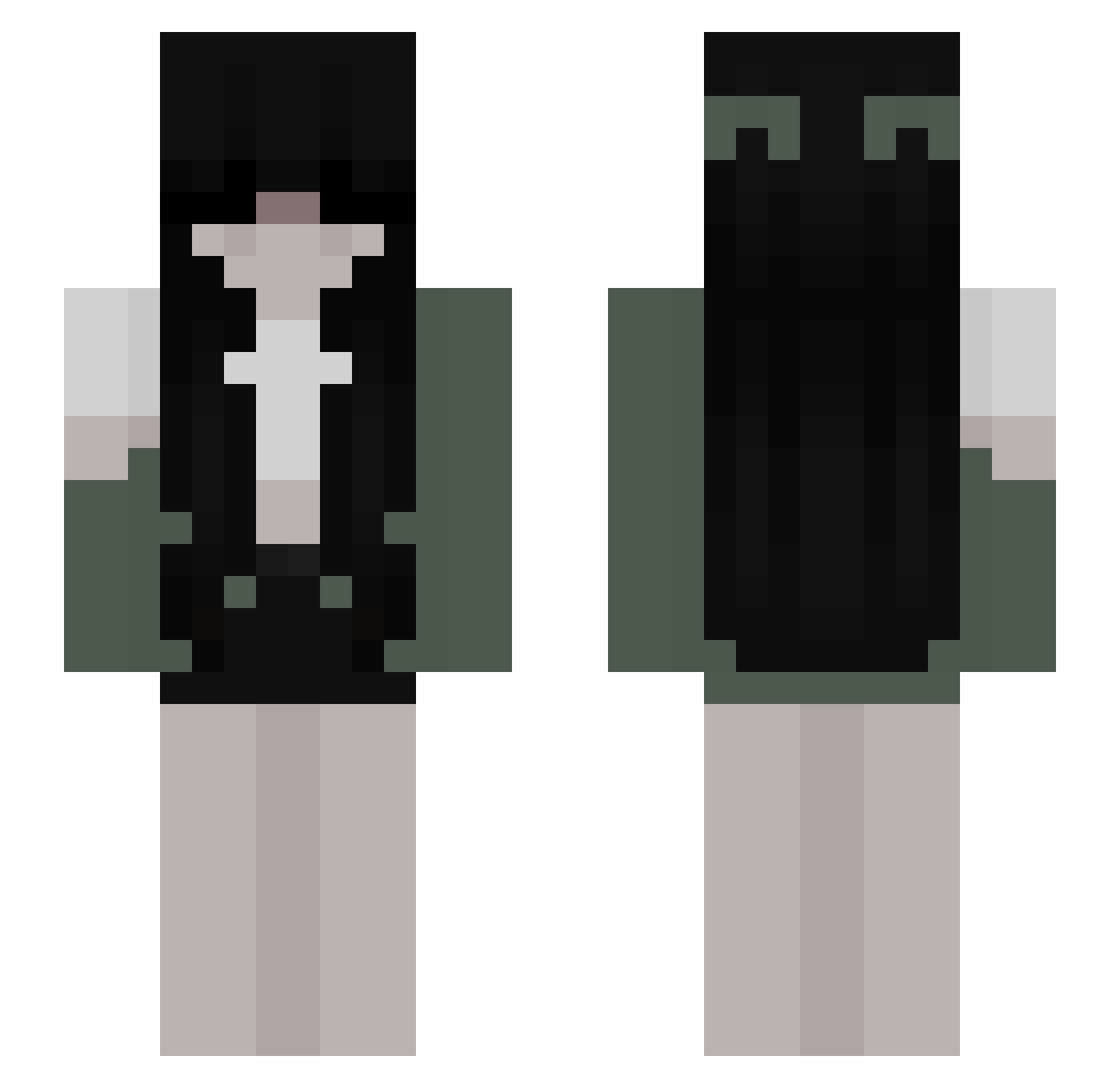 _wo1fie_ Minecraft skin, front and back view