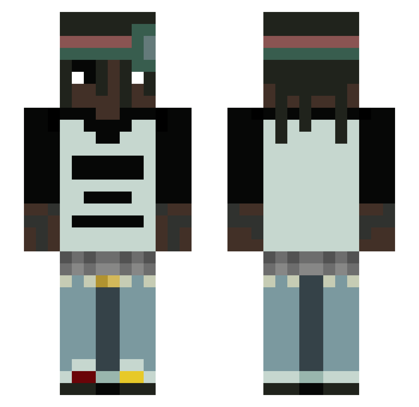_Olex12 - dreadlocks Minecraft skin