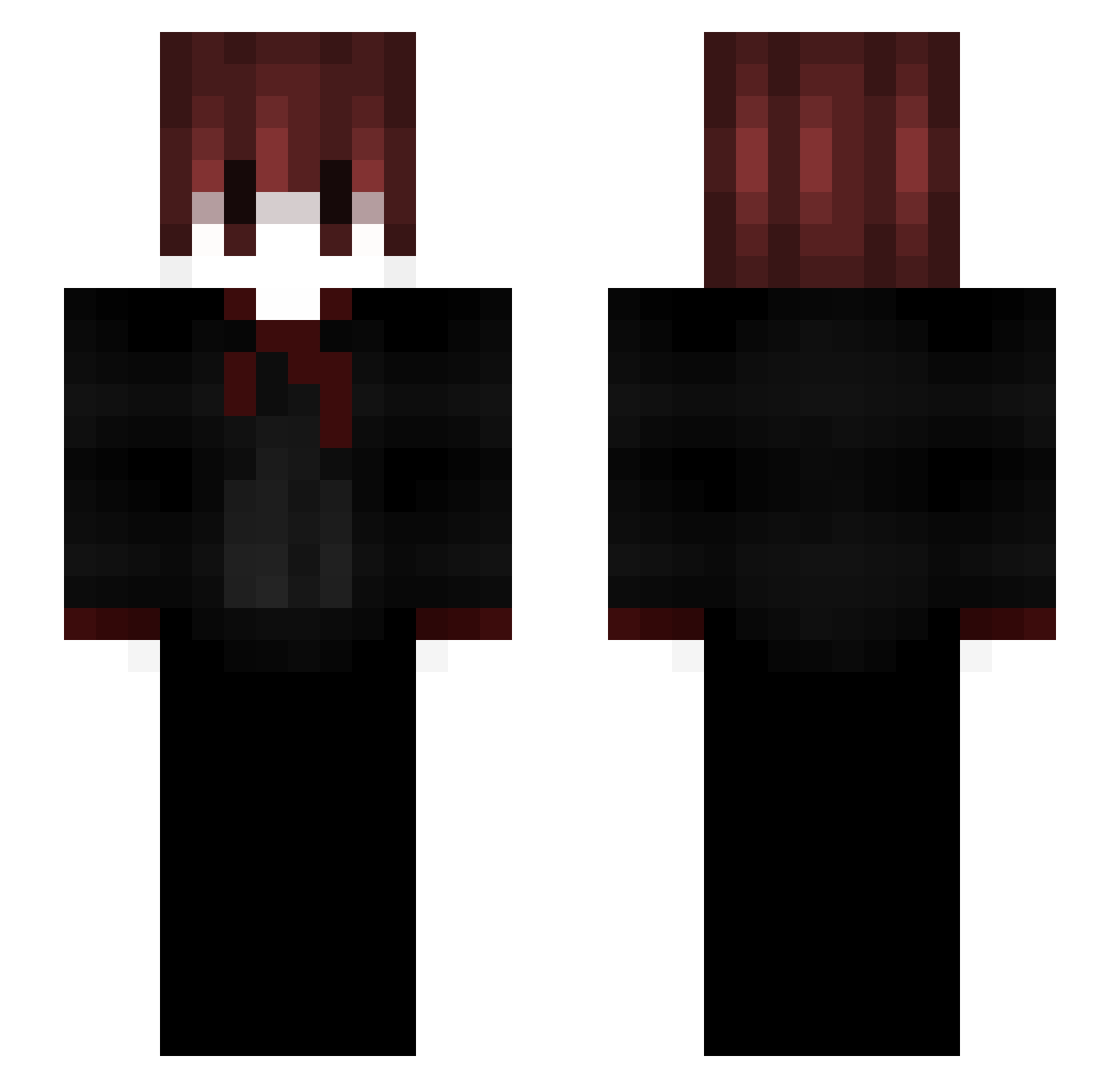 wheres911 Minecraft skin, front and back view