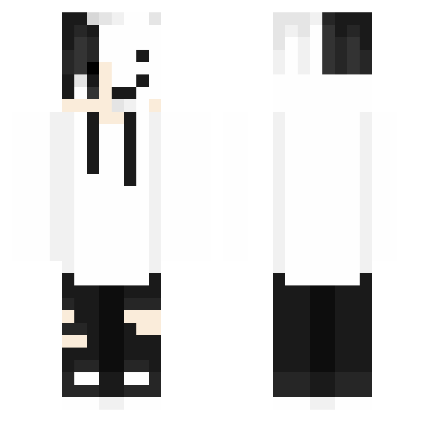 originsmaster357 Minecraft skin, front and back view