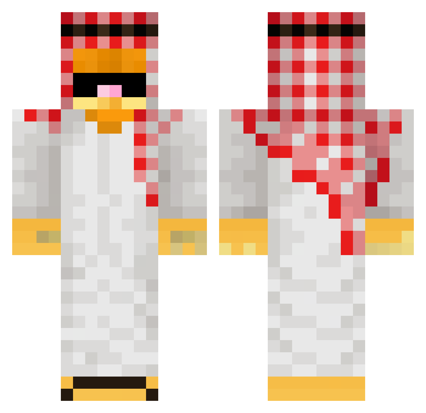 c4nbert11 Minecraft skin, front and back view