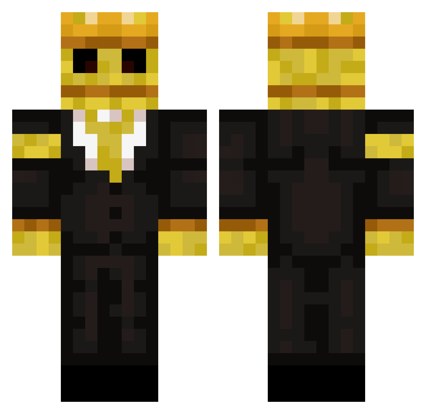 Wheat_Master_420 Minecraft skin, front and back view