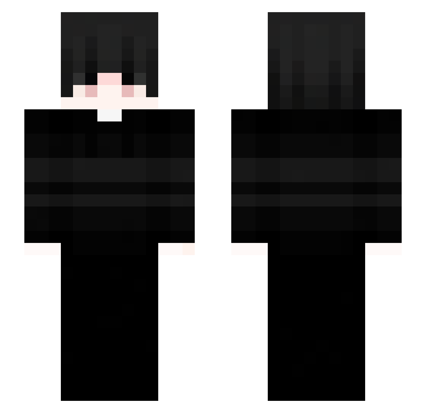 Zworkxx_ Minecraft skin, front and back view