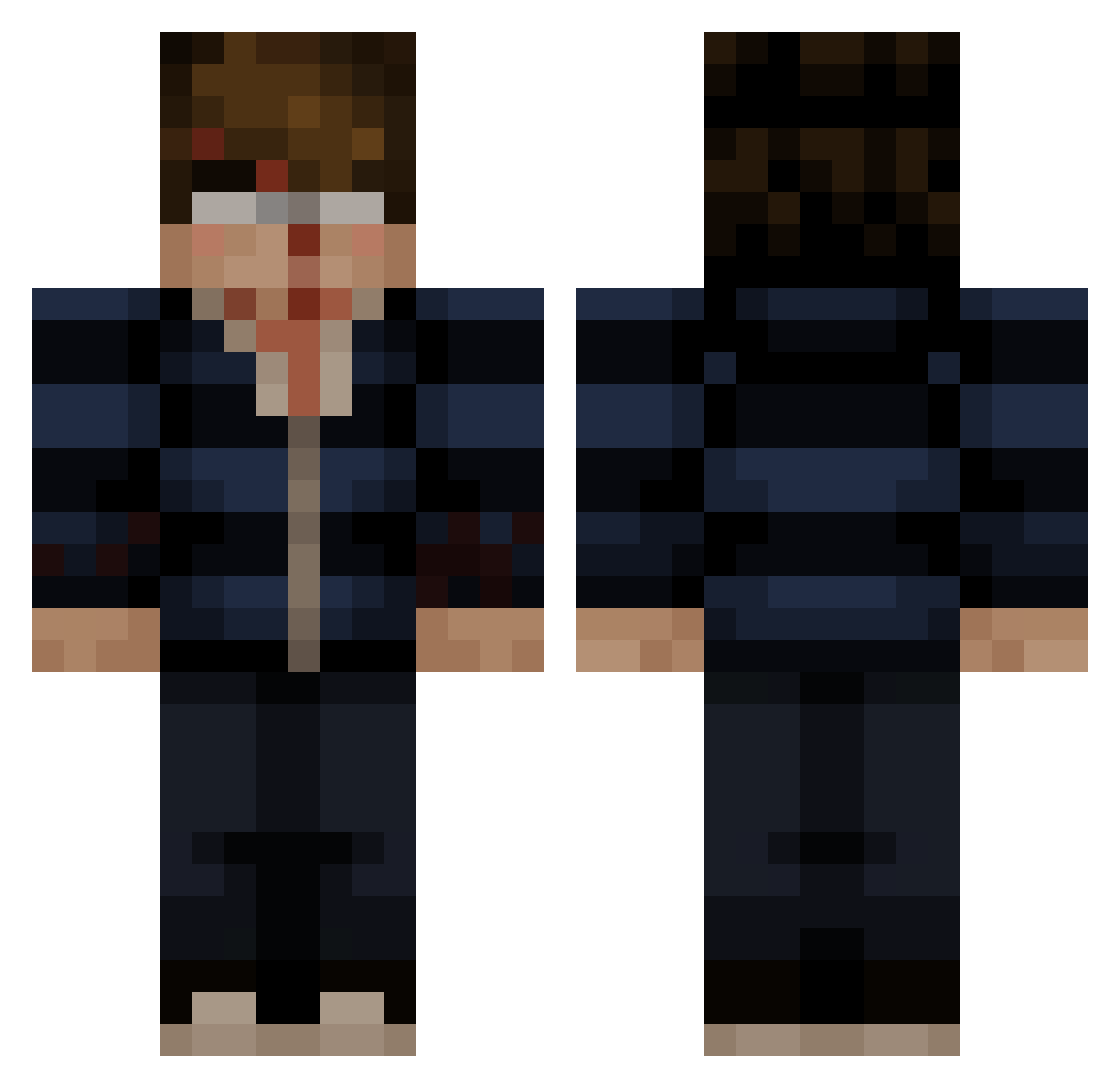 pl4cidd - marble hornets Minecraft skin