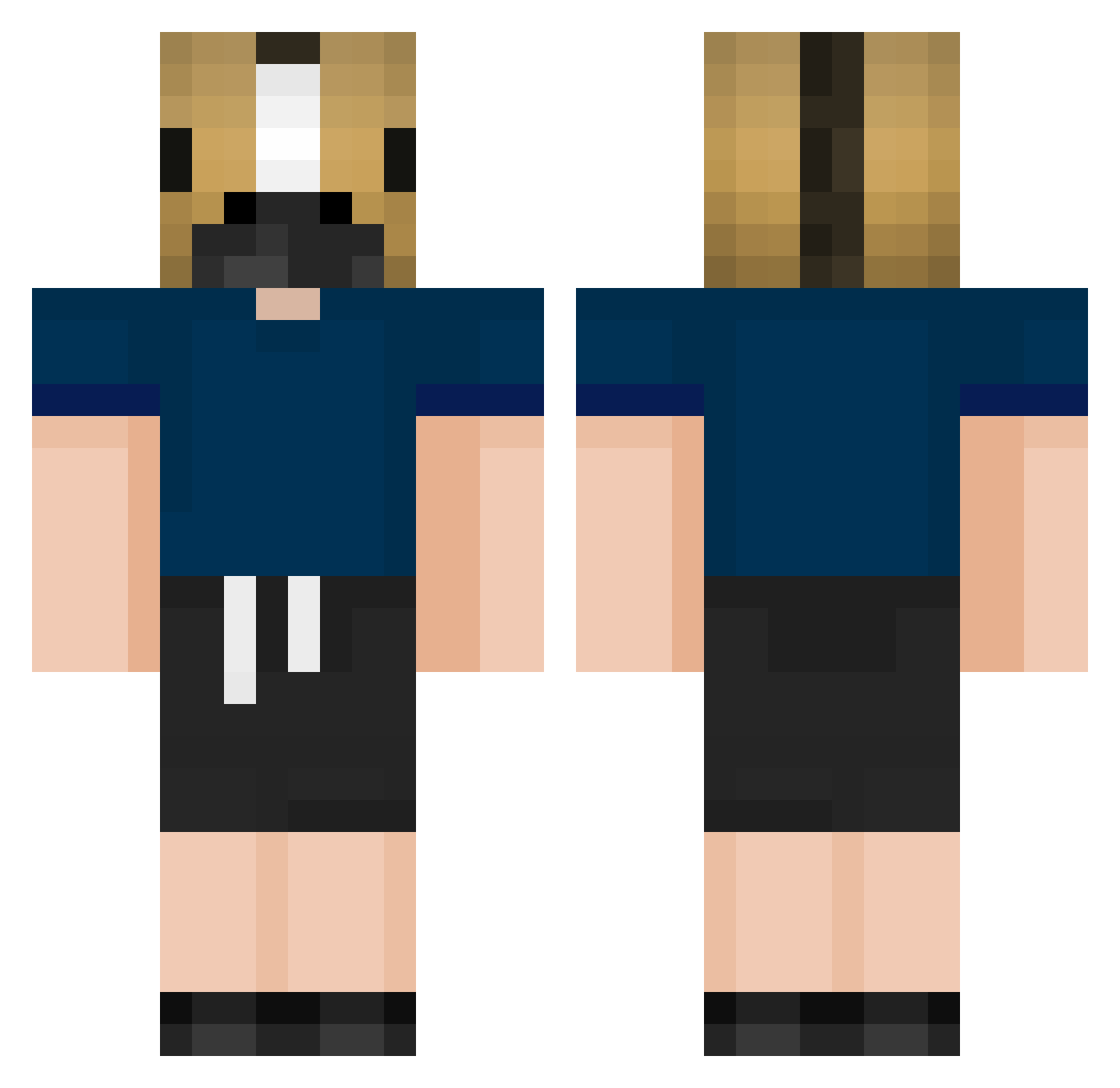 Alexios_MC2137 Minecraft skin, front and back view