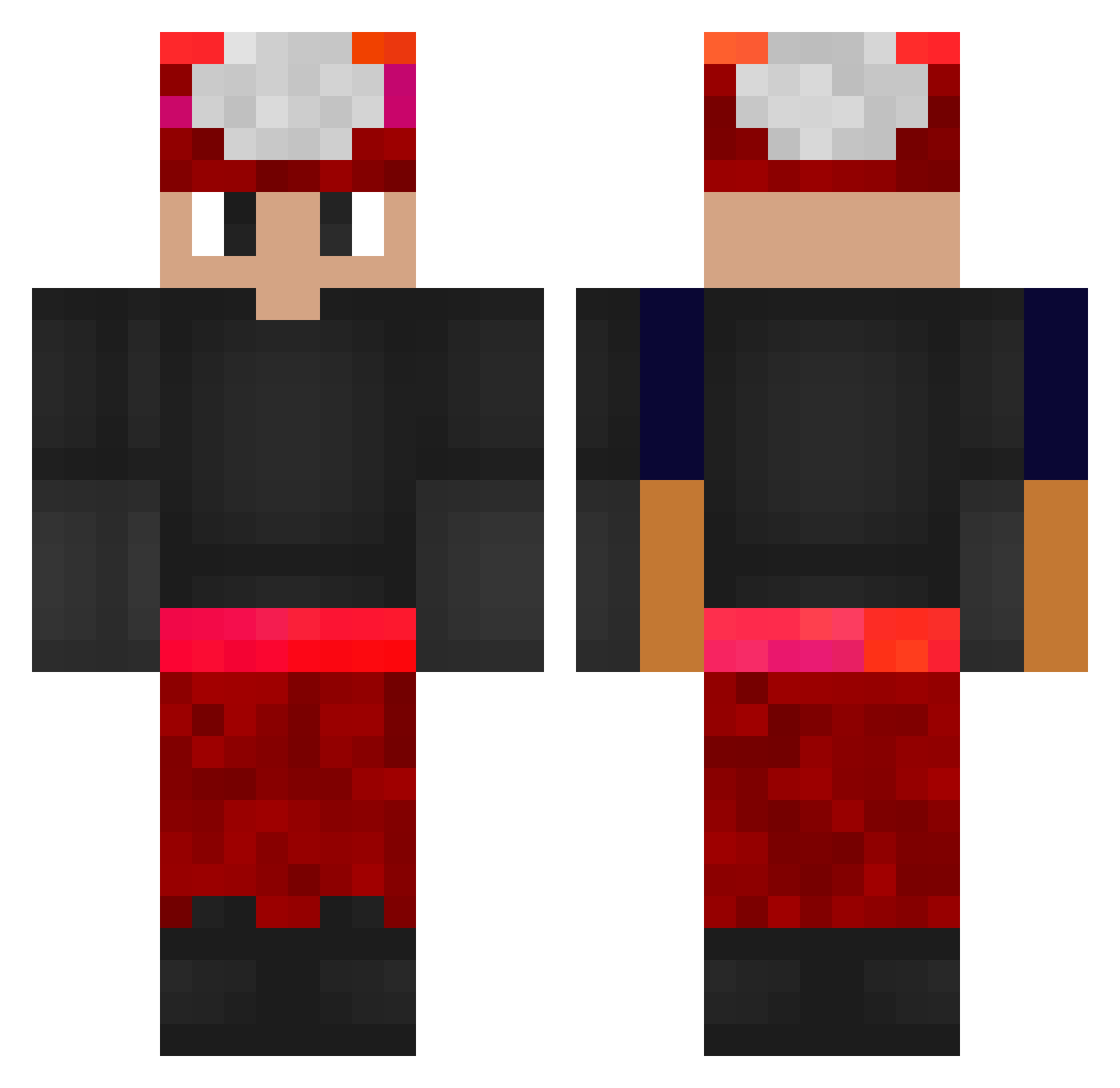 killianmpapier Minecraft skin, front and back view