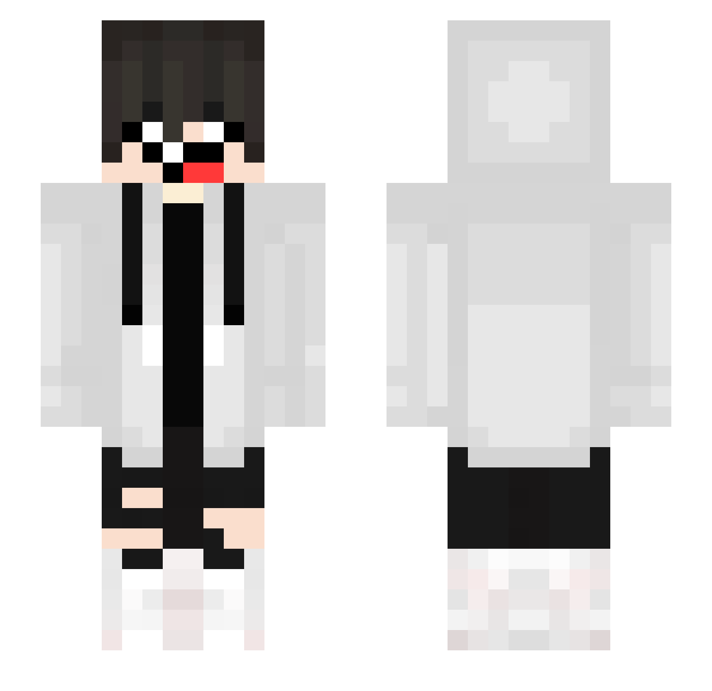 ThanhN_VN Minecraft skin, front and back view