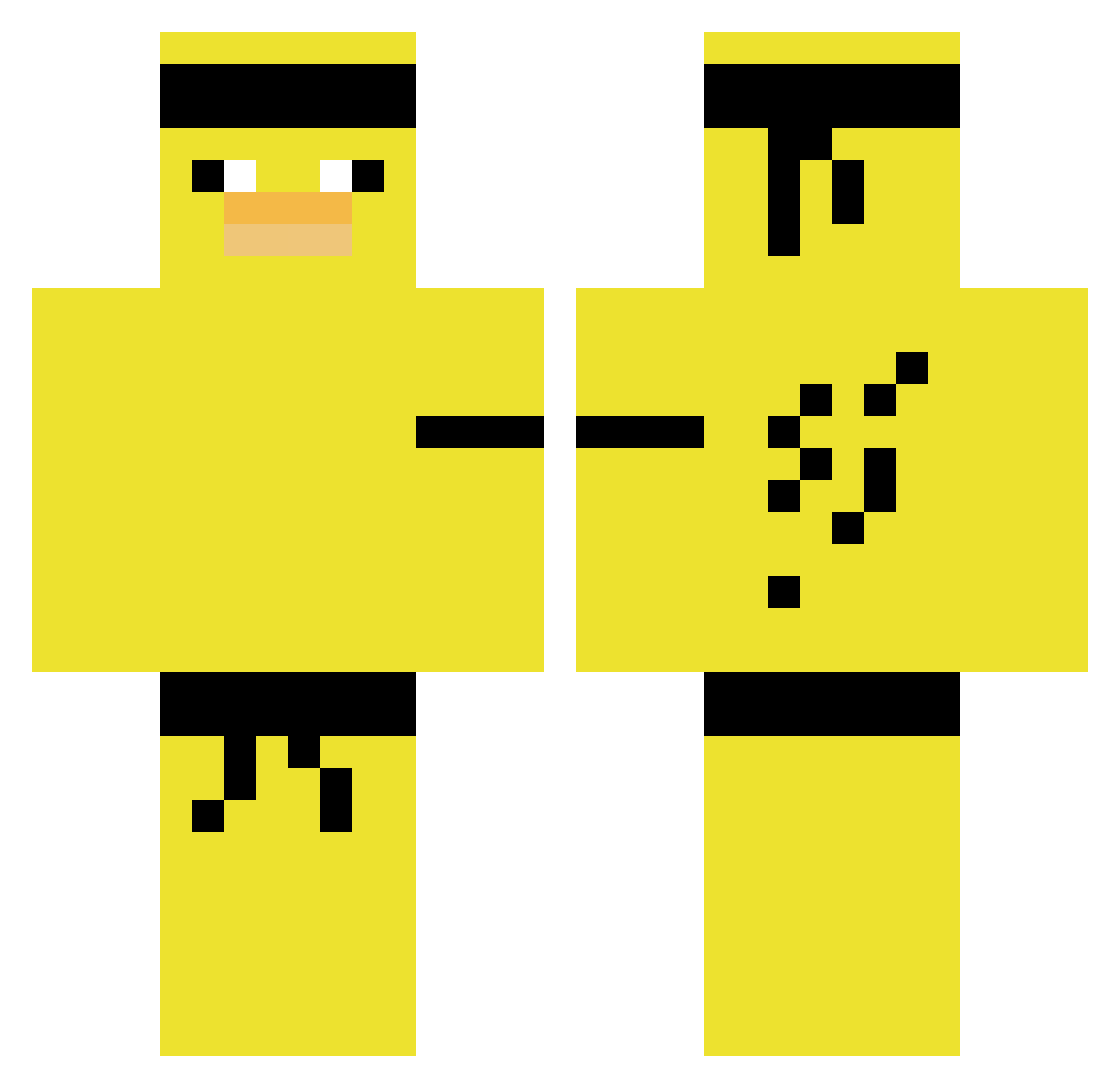 bryan_yt432 Minecraft skin, front and back view
