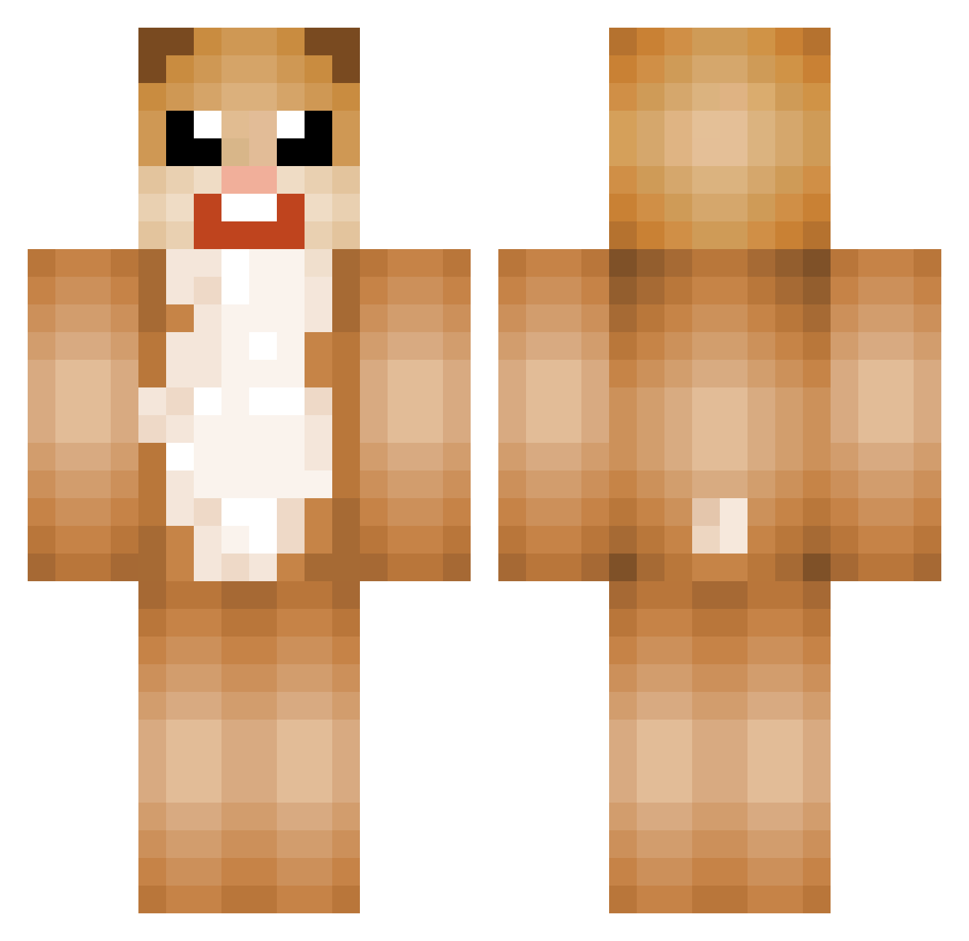 NoahDieLegende Minecraft skin, front and back view