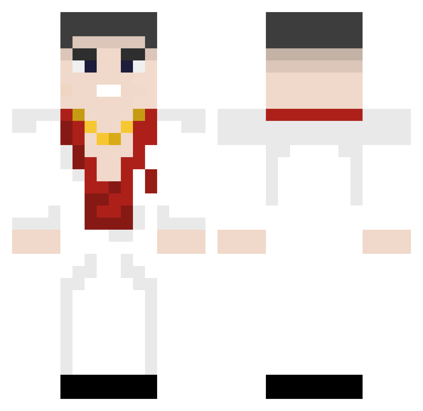 magellan2009 Minecraft skin, front and back view