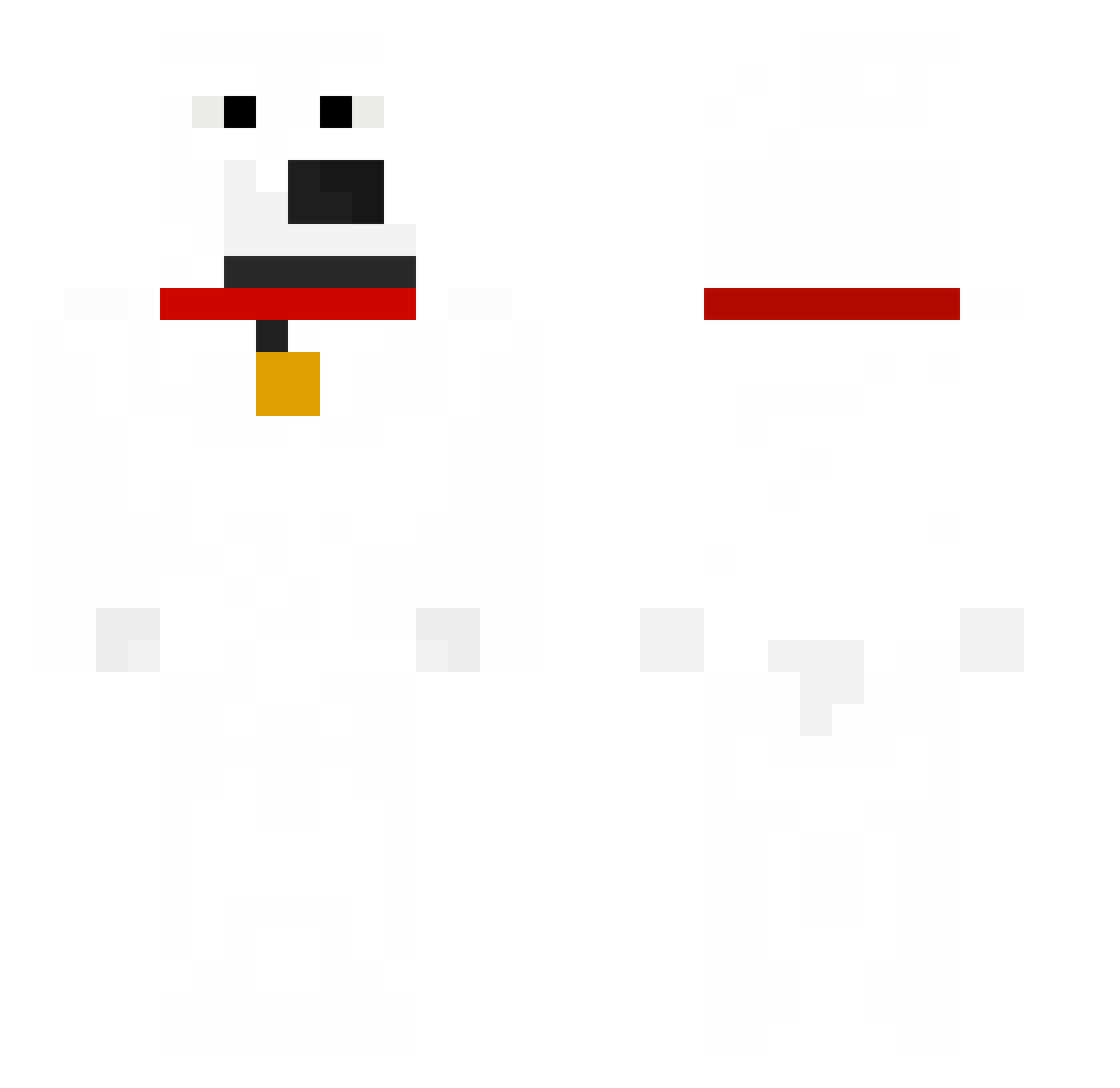 Papitoo_ Minecraft skin, front and back view