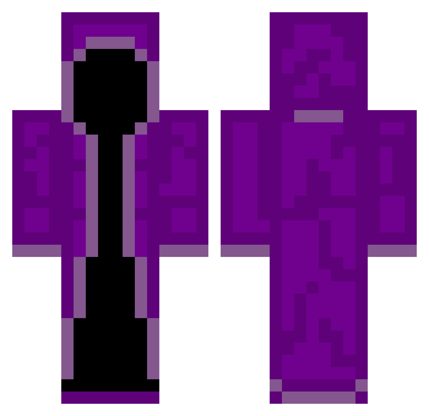 DeinDaddy_GhG Minecraft skin, front and back view