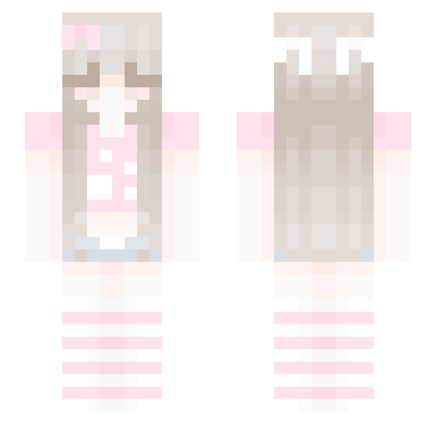 michaeljacksongf Minecraft skin, front and back view