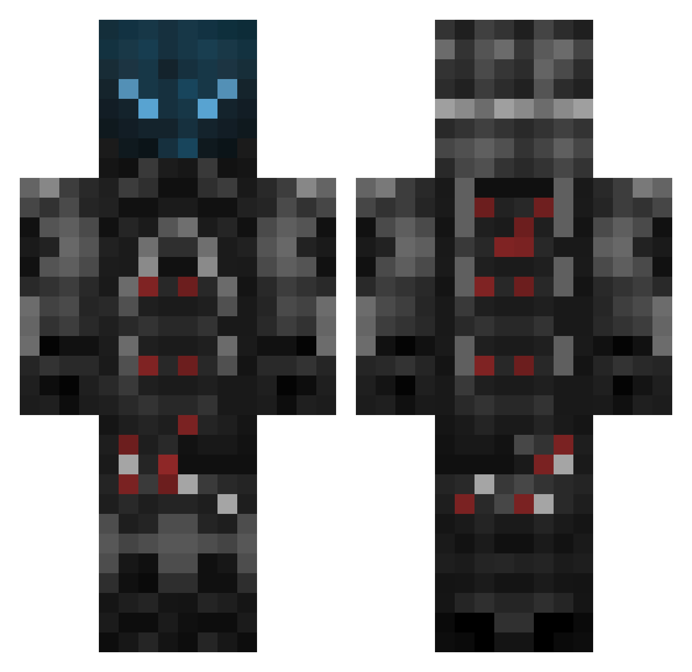 itsmarryann Minecraft skin, front and back view