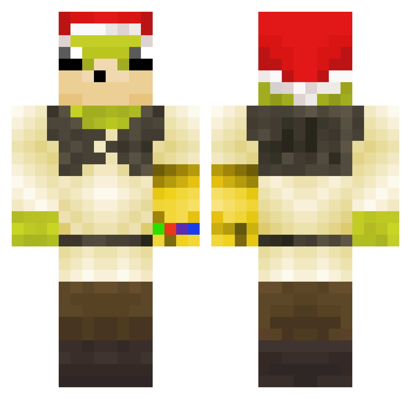 _CyZ_ Minecraft skin, front and back view