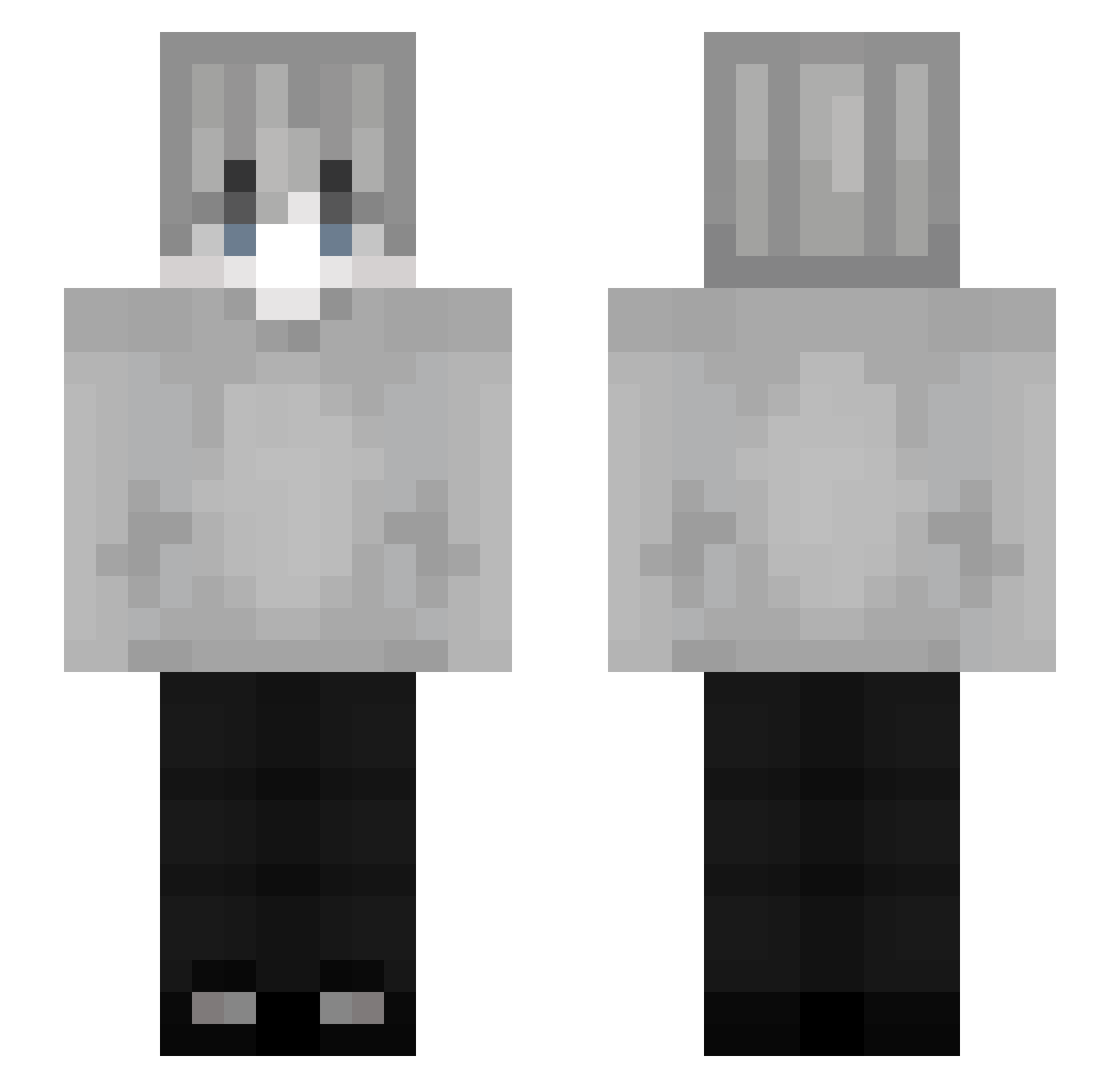 radoo_plll Minecraft skin, front and back view