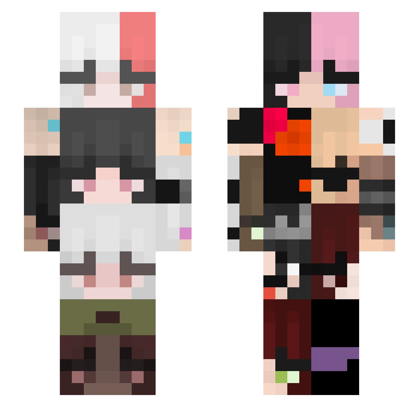 uwu_uwu_owo_owo Minecraft skin, front and back view