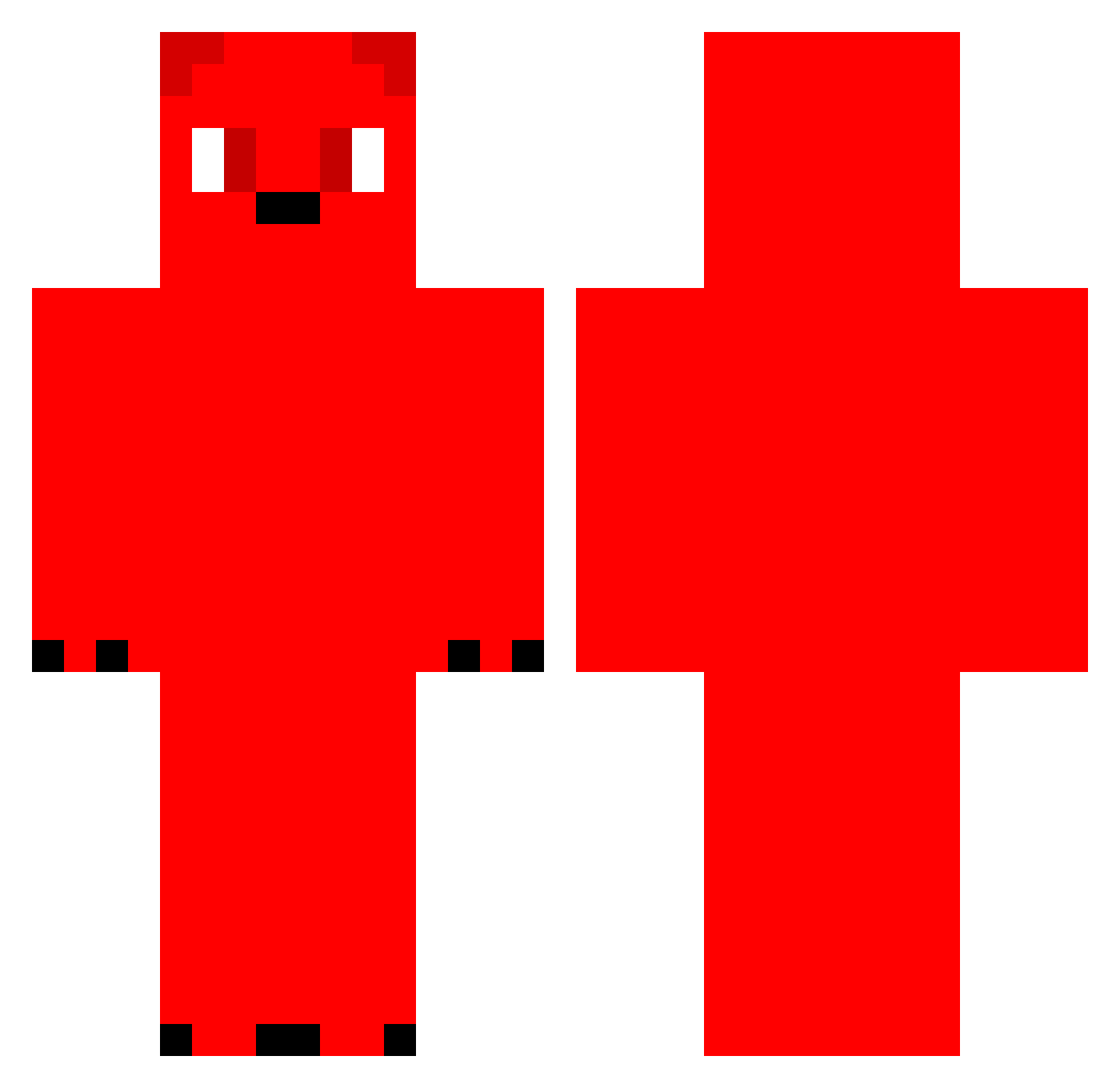 Franko0310 Minecraft skin, front and back view
