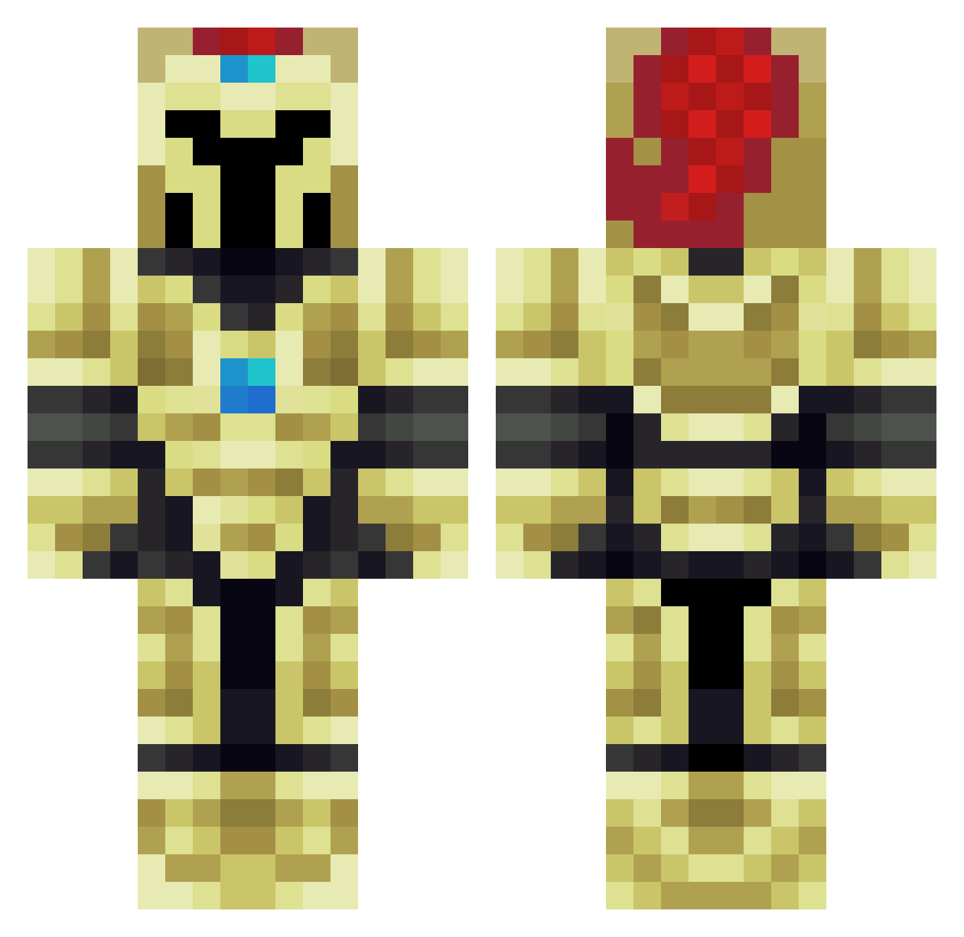g00naltsws Minecraft skin, front and back view
