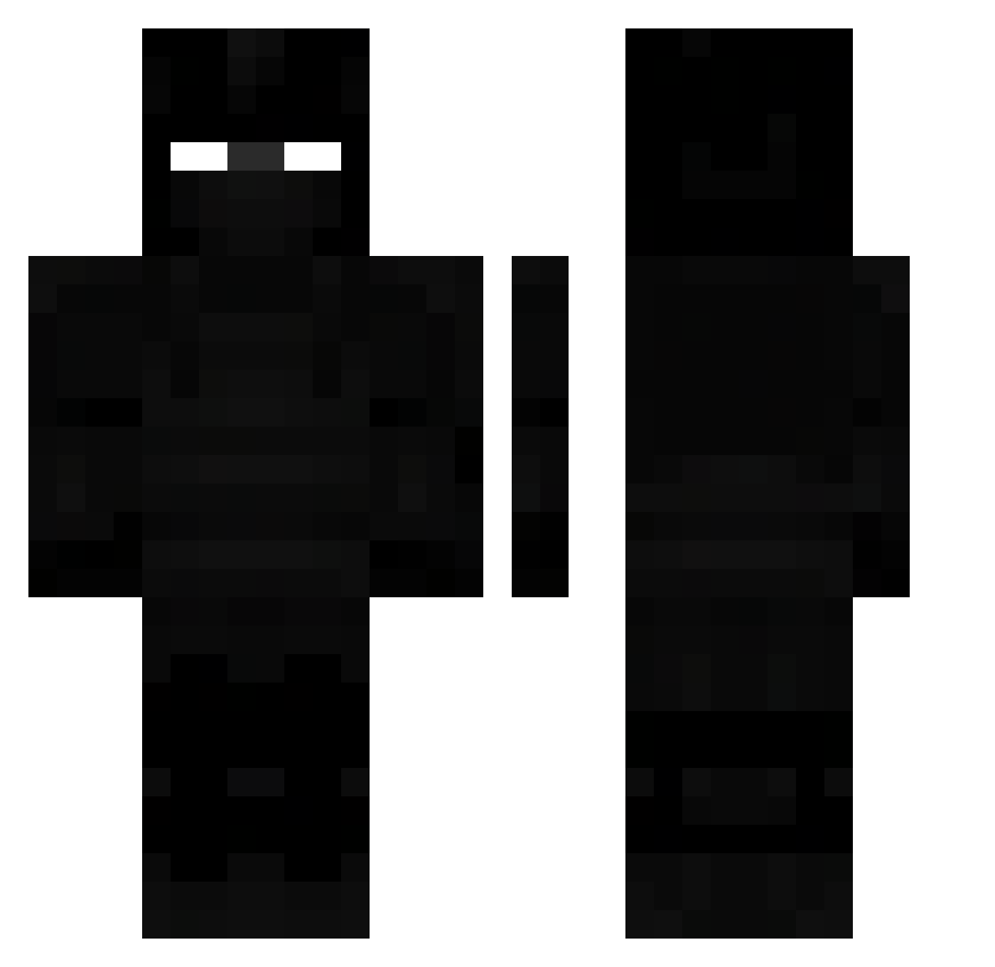 AREXTOP1 Minecraft skin, front and back view