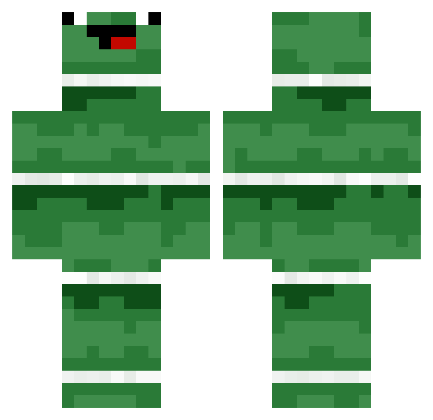 ismael2elyagiz Minecraft skin, front and back view