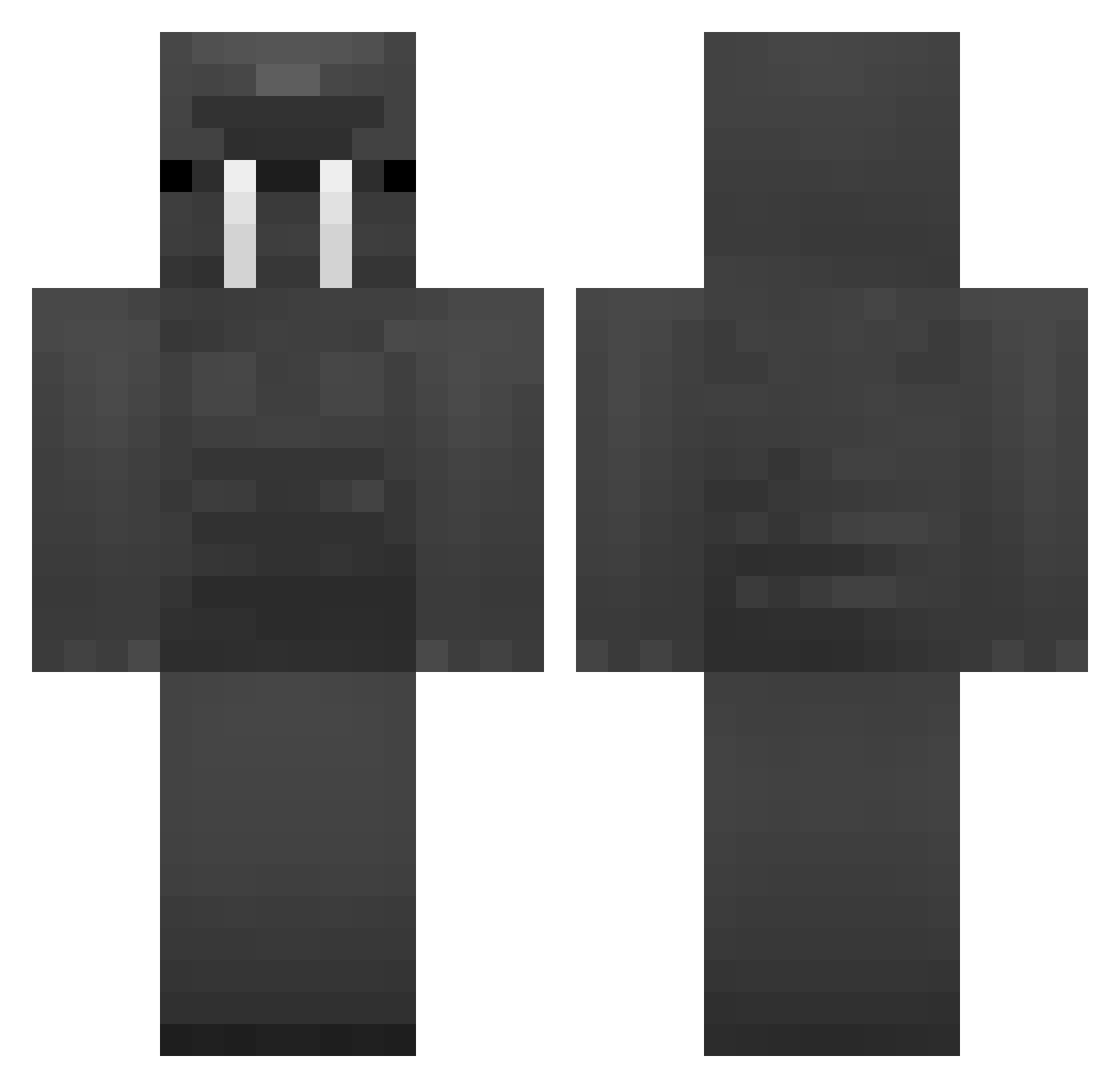 seongmin28 Minecraft skin, front and back view