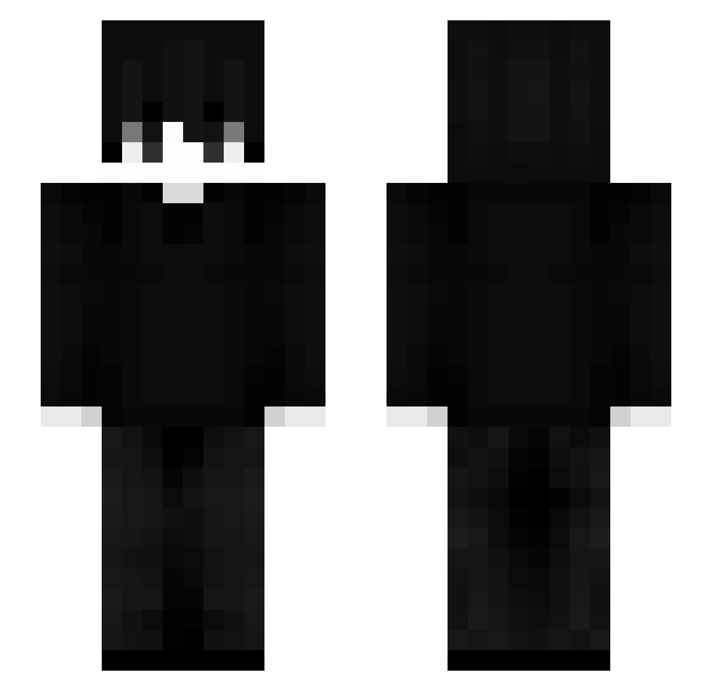 thang1721M Minecraft skin, front and back view