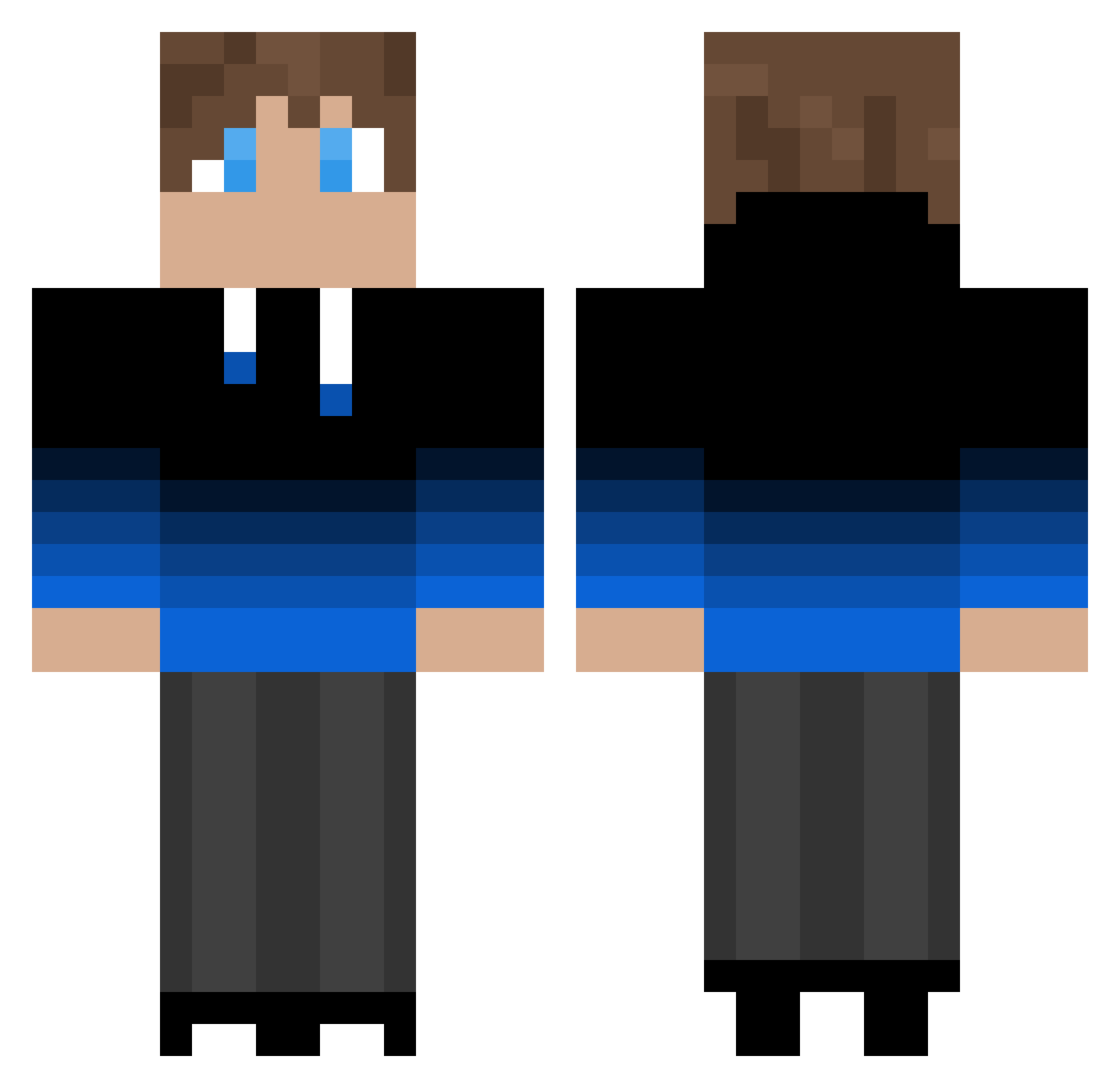 przemo_2514 Minecraft skin, front and back view