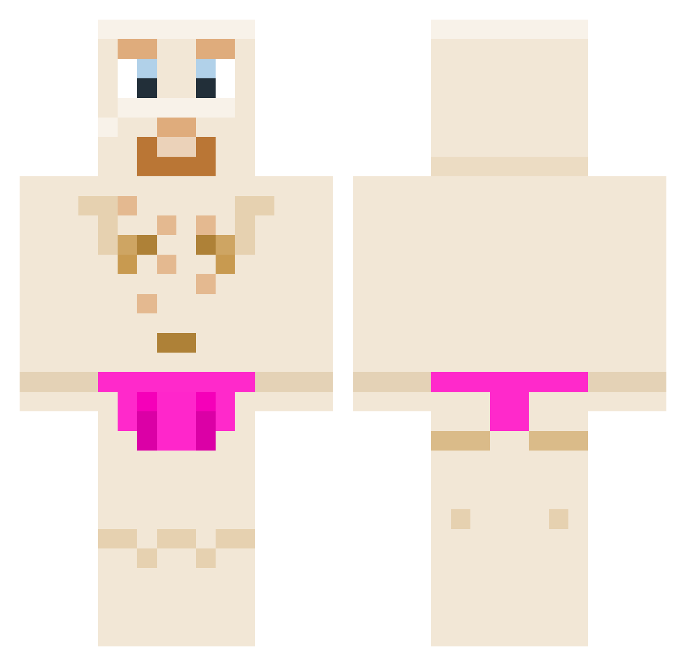 Lukas_Kril Minecraft skin, front and back view