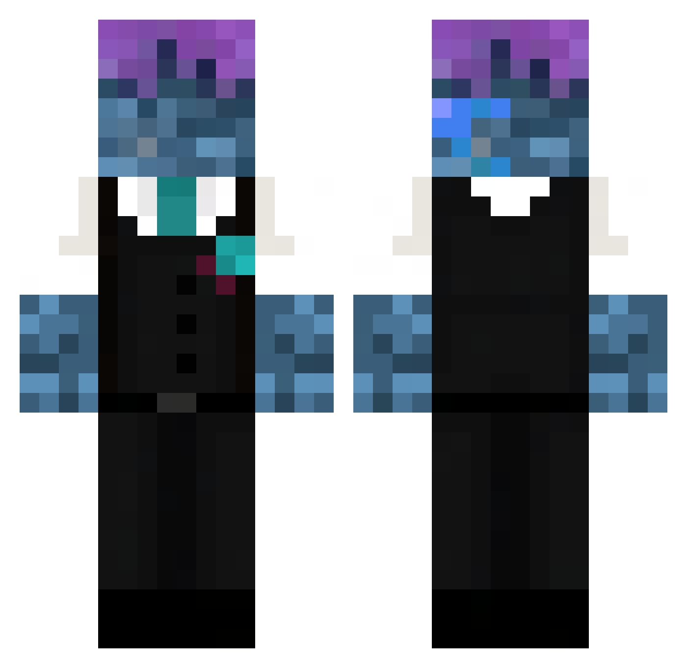 fosterpolla_cojo Minecraft skin, front and back view