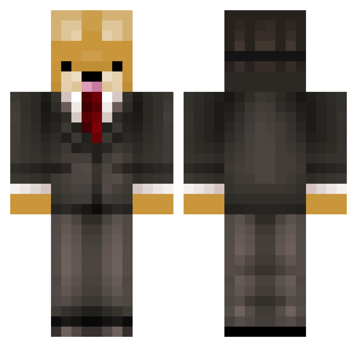 tatane72 - business dog Minecraft skin