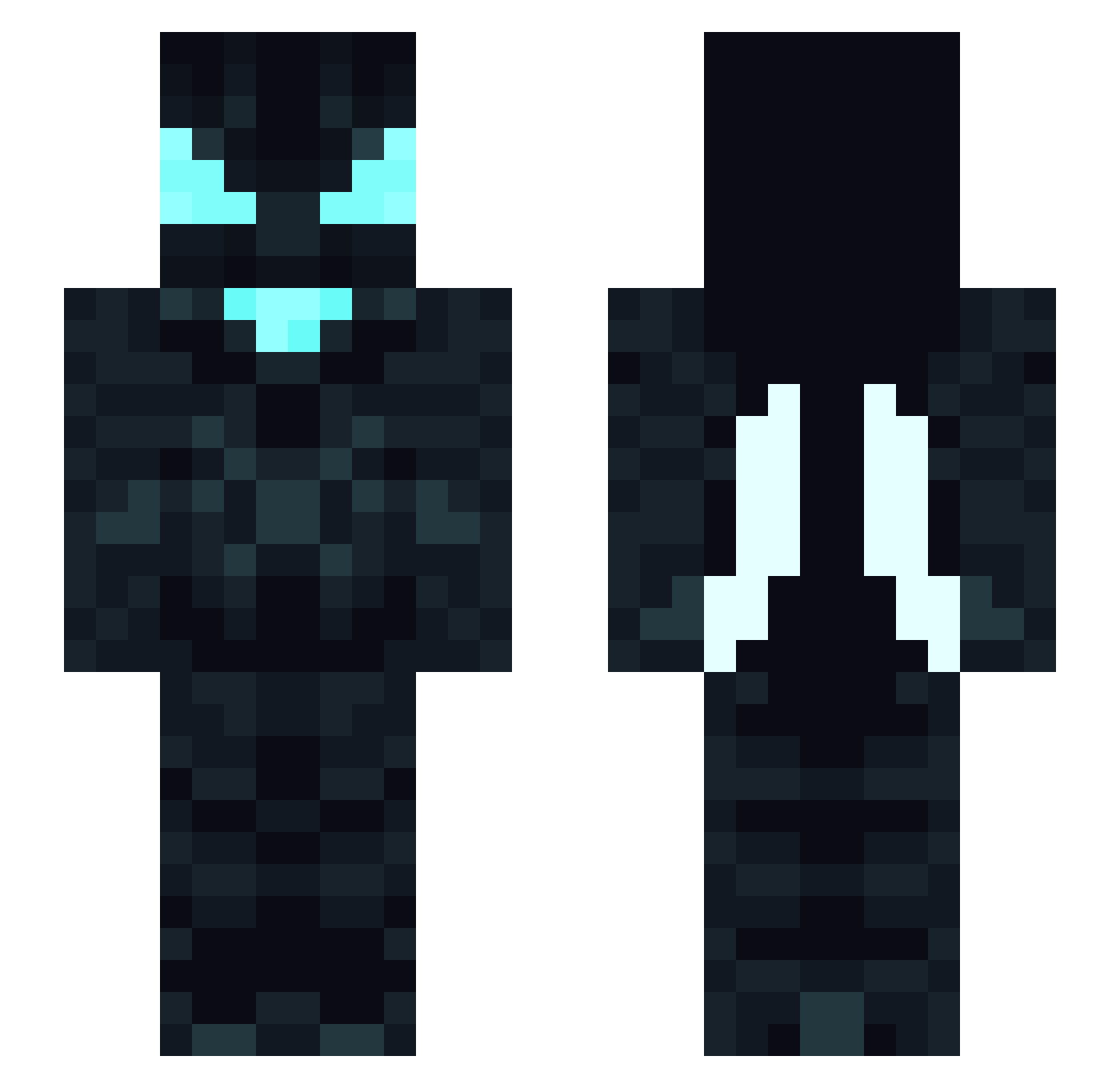 ReDevGaming_TTV Minecraft skin, front and back view