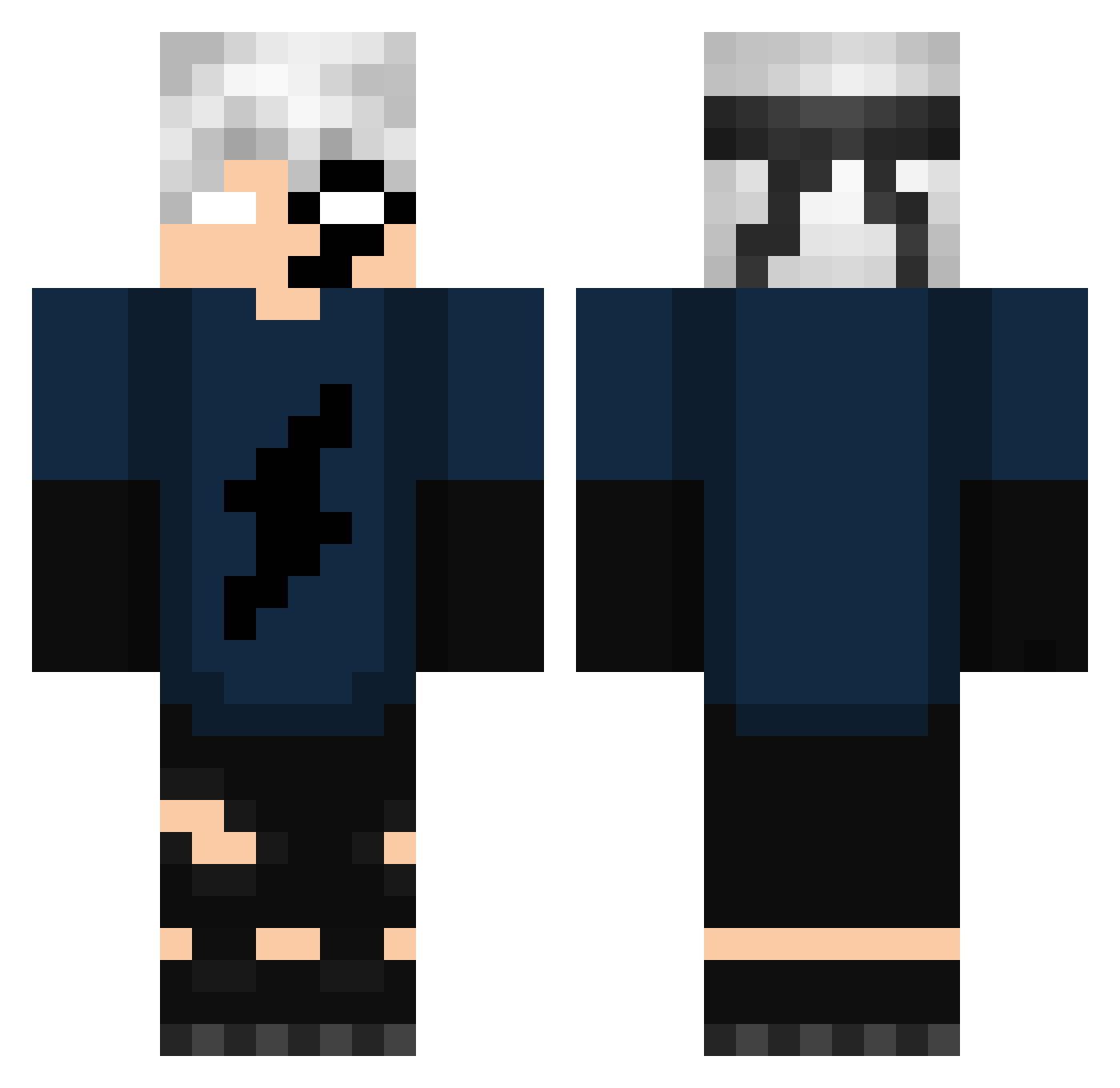 FerhatBuban Minecraft skin, front and back view