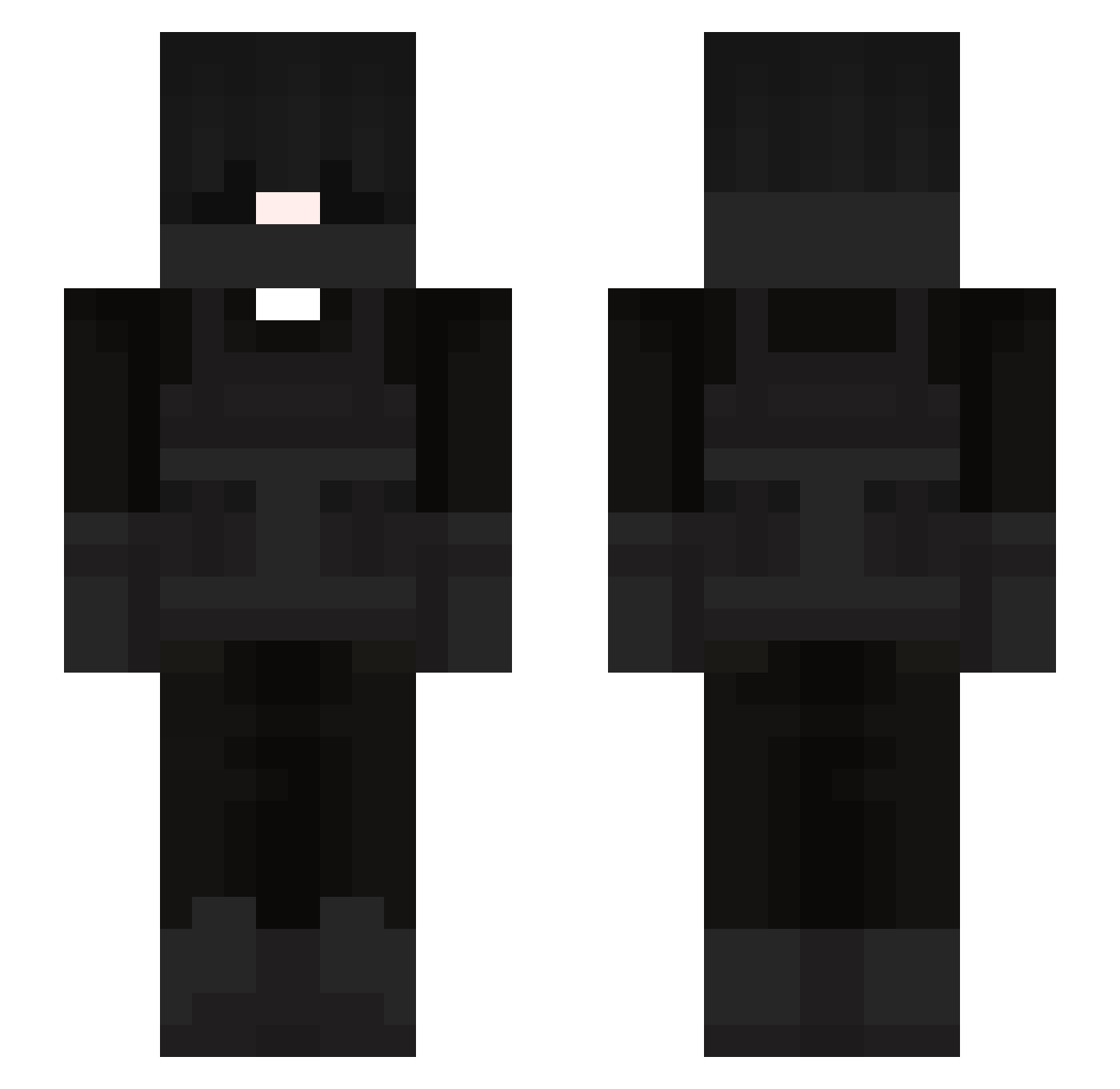 zDxinder_ Minecraft skin, front and back view