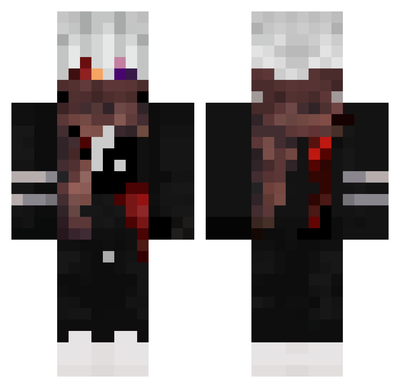 ANDY_0430 Minecraft skin, front and back view