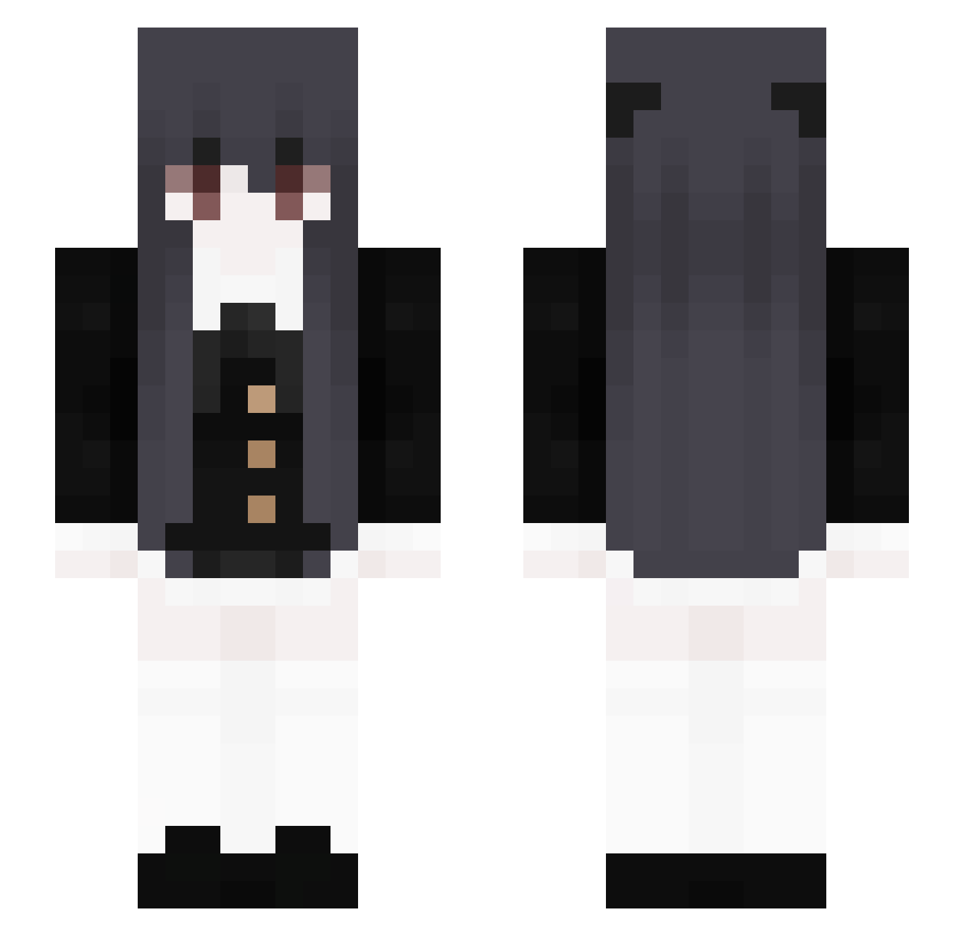 Valient__ Minecraft skin, front and back view