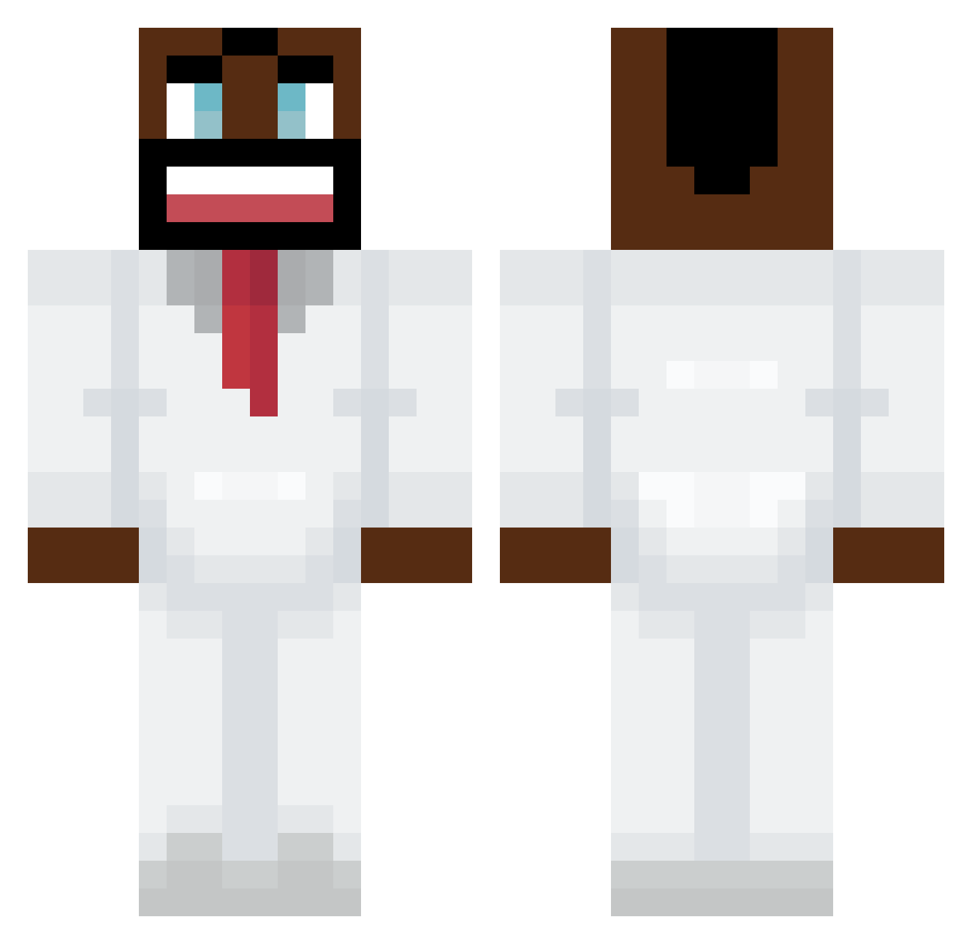 Gorajatt12 Minecraft skin, front and back view