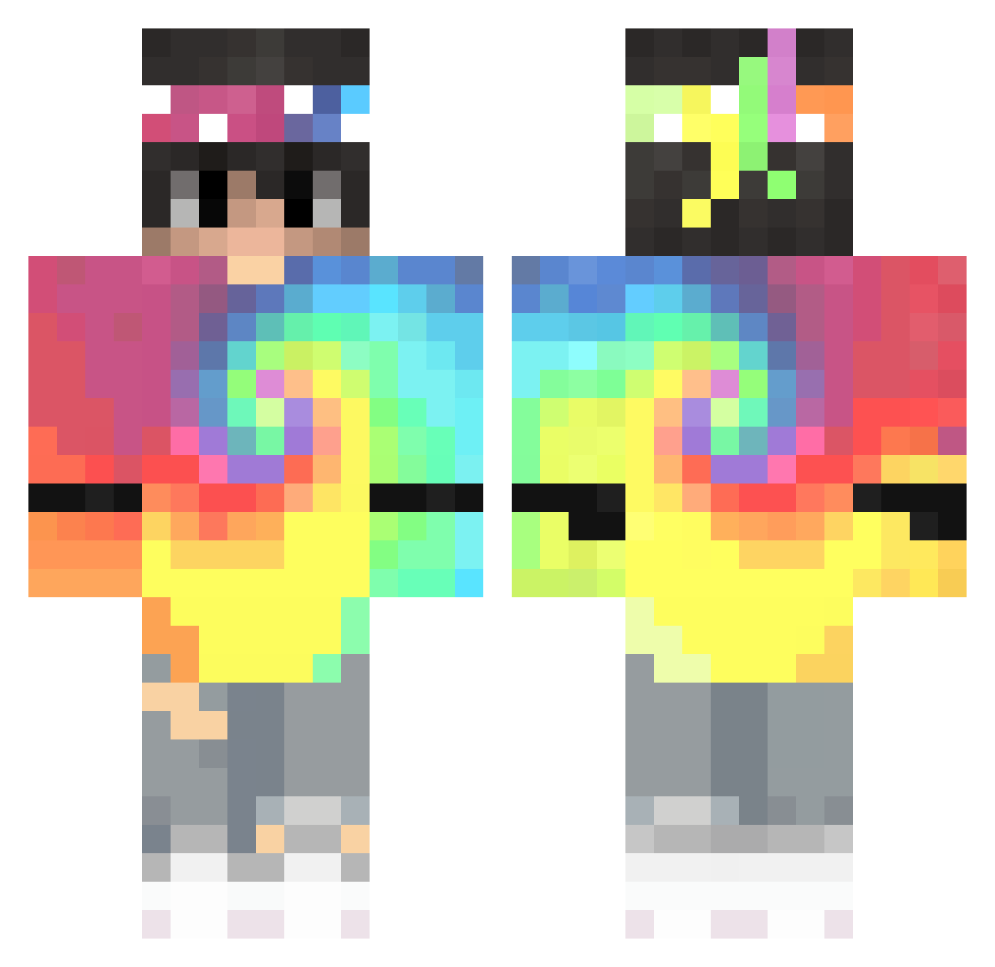 ethanmcknight_ Minecraft skin, front and back view