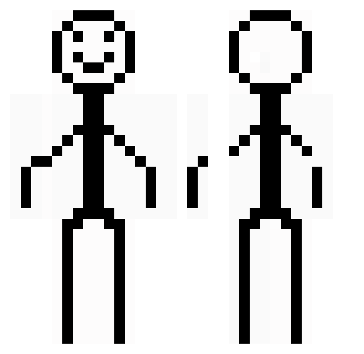 Fabrisio_Eufenge Minecraft skin, front and back view