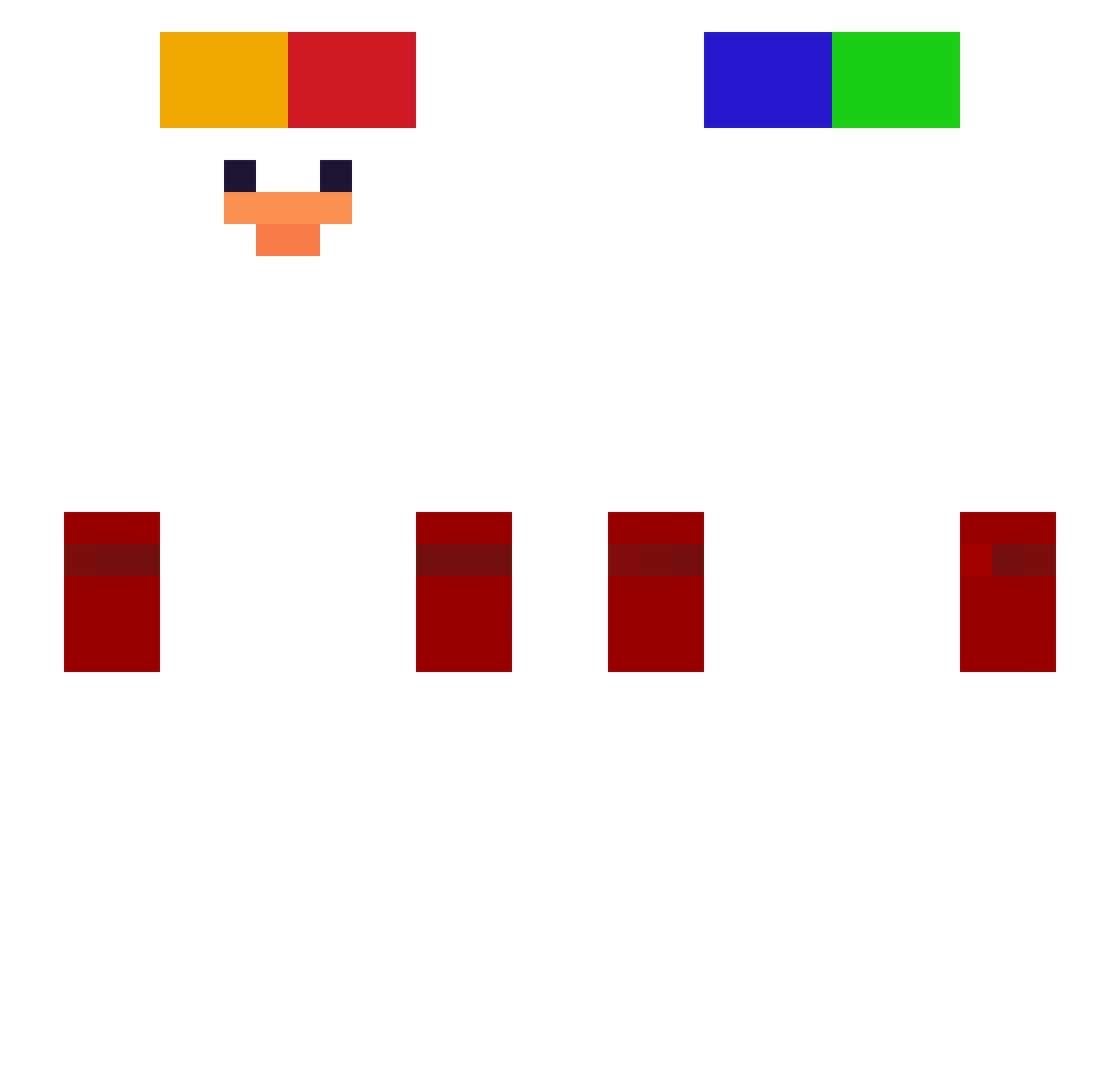 eoSYA__ Minecraft skin, front and back view