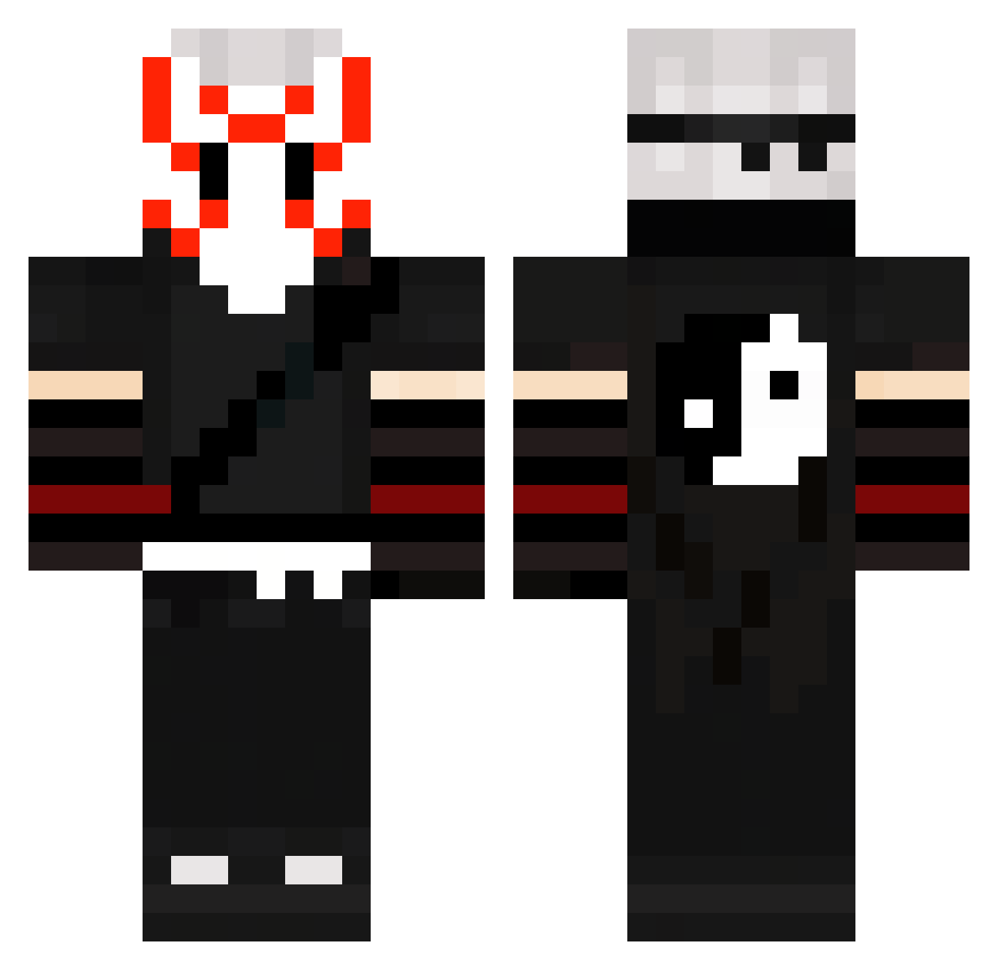 Cedgy_ Minecraft skin, front and back view
