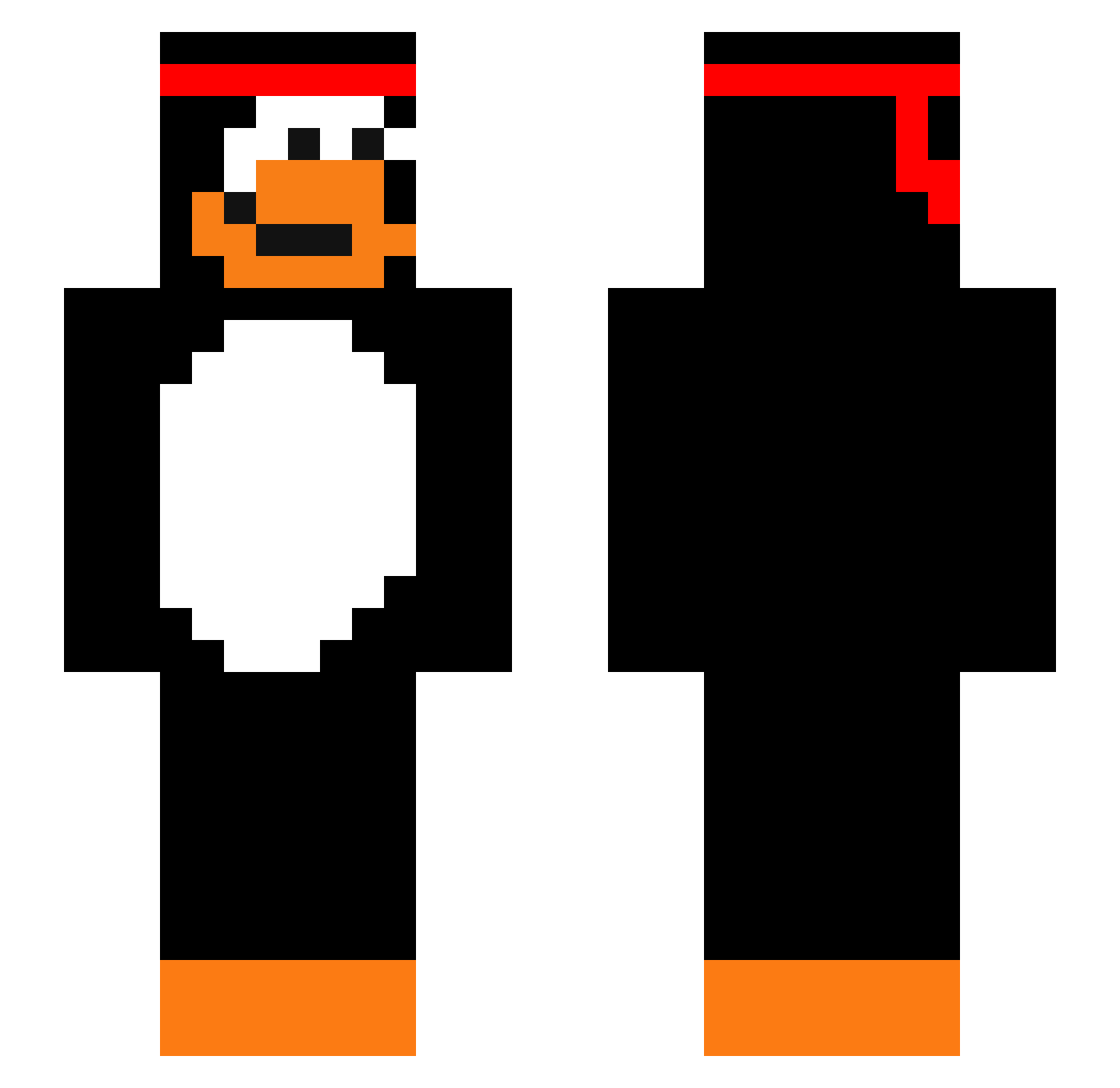noggith_88 Minecraft skin, front and back view